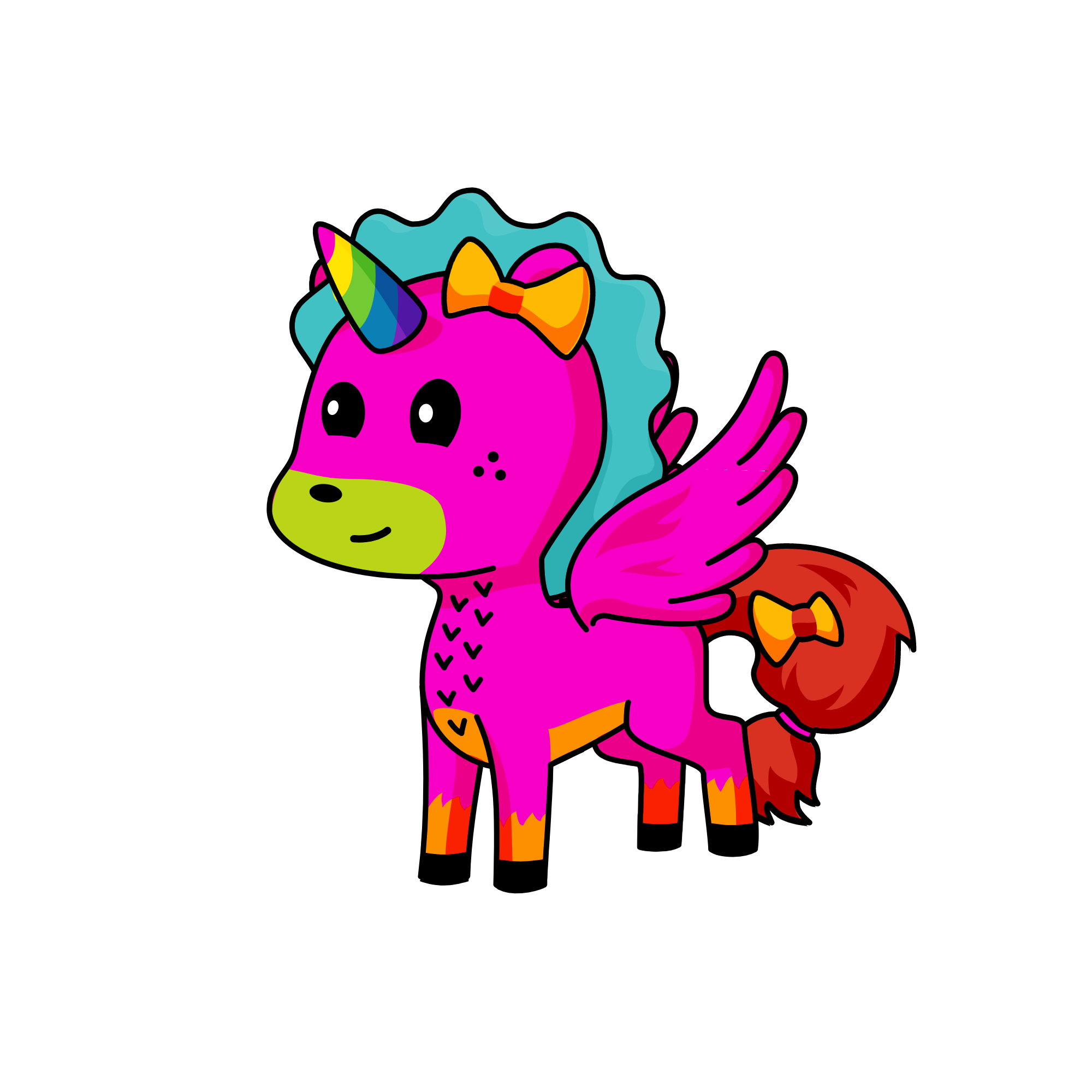 Lilly, the unicorn