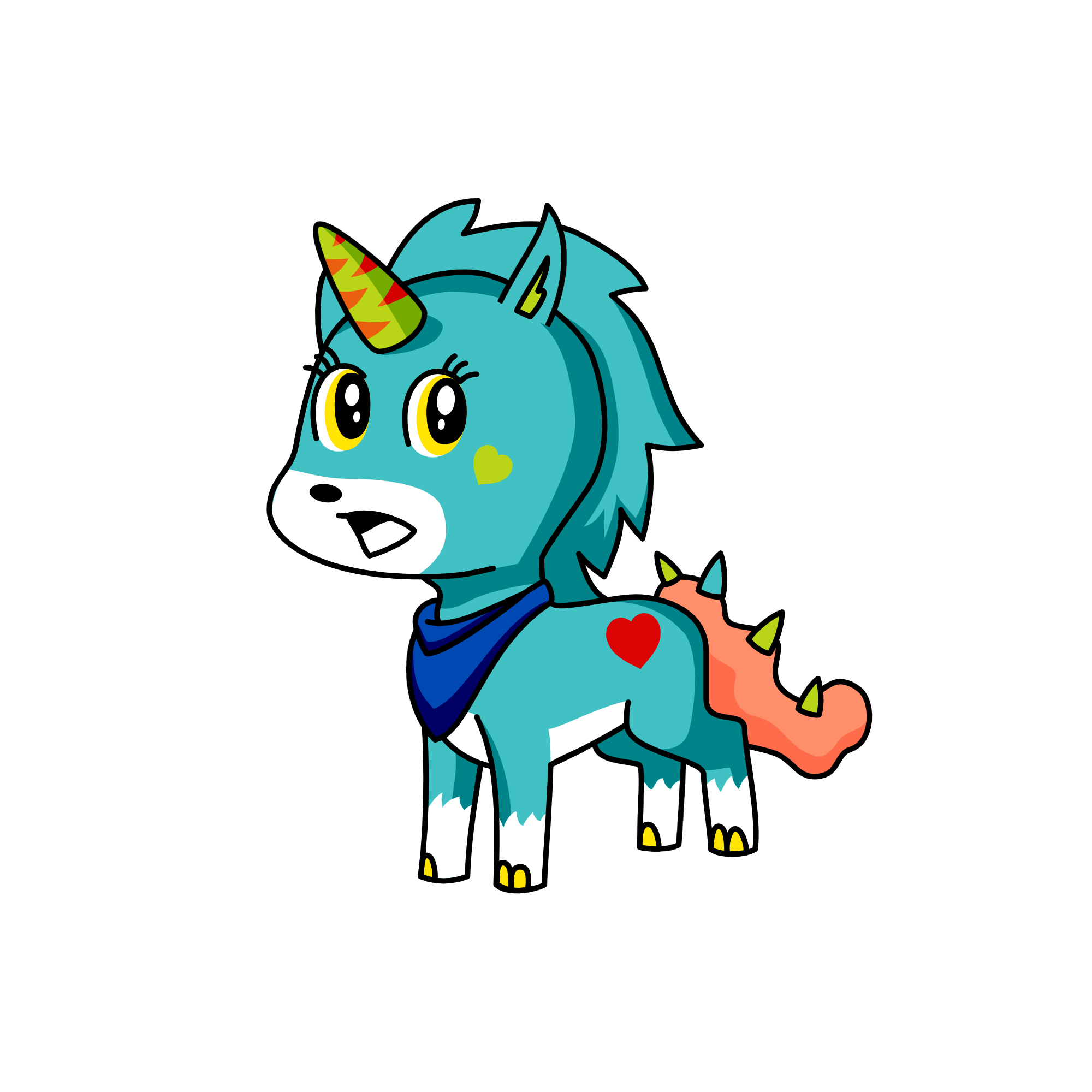 124, the unicorn