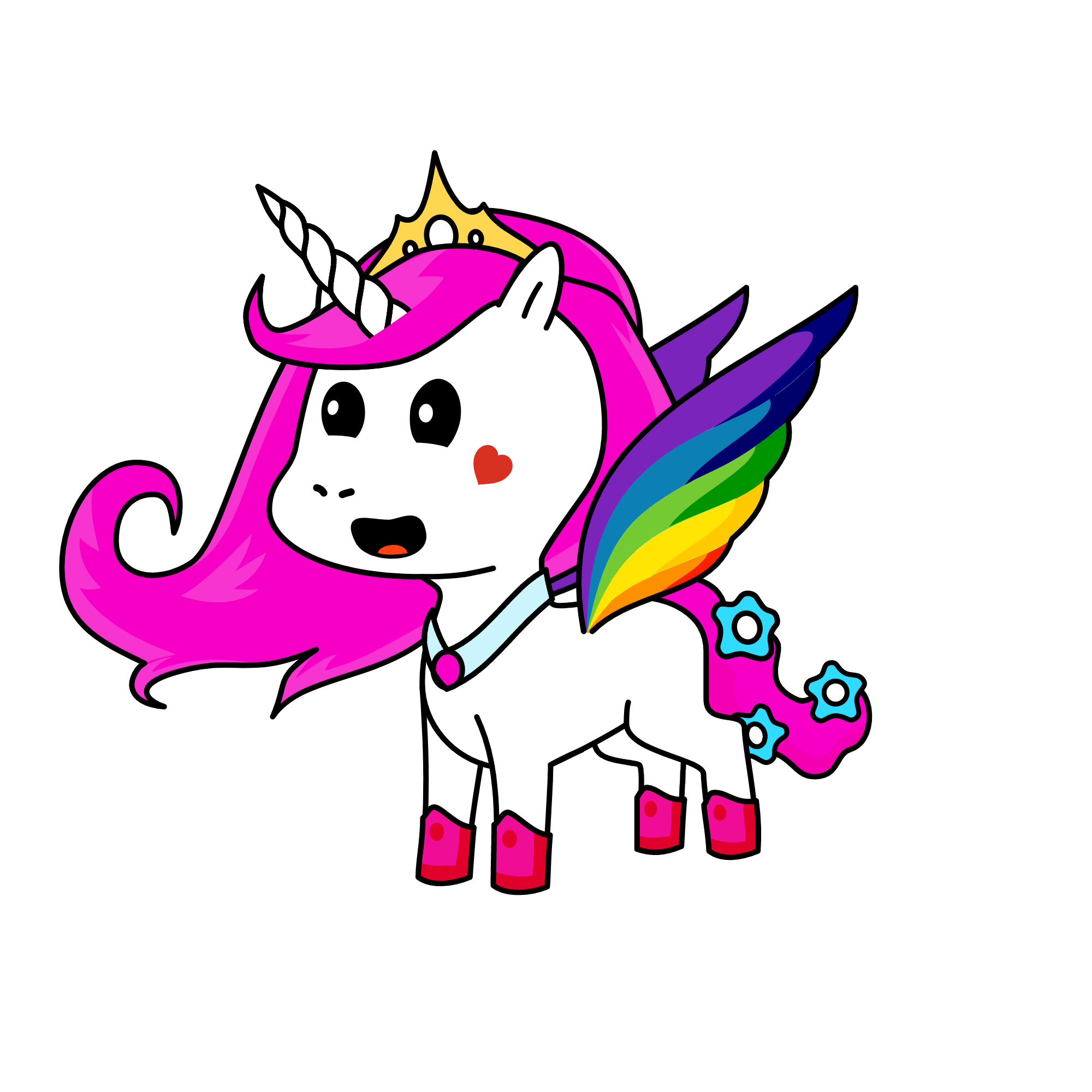 sparkles, the unicorn