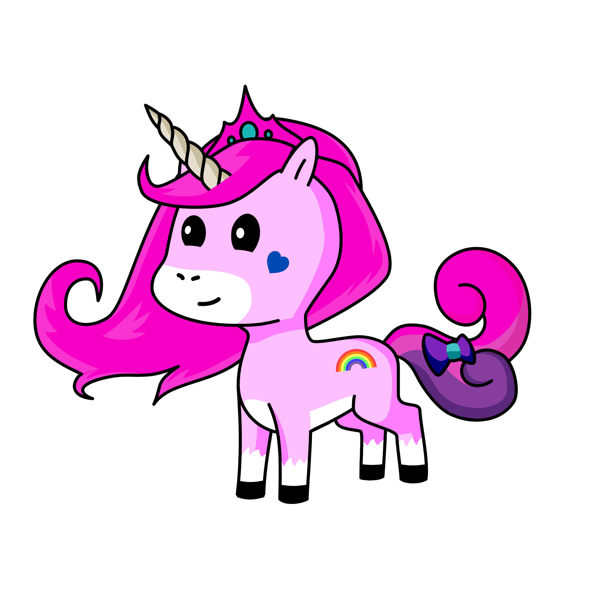 Pinkie Pie, the unicorn
