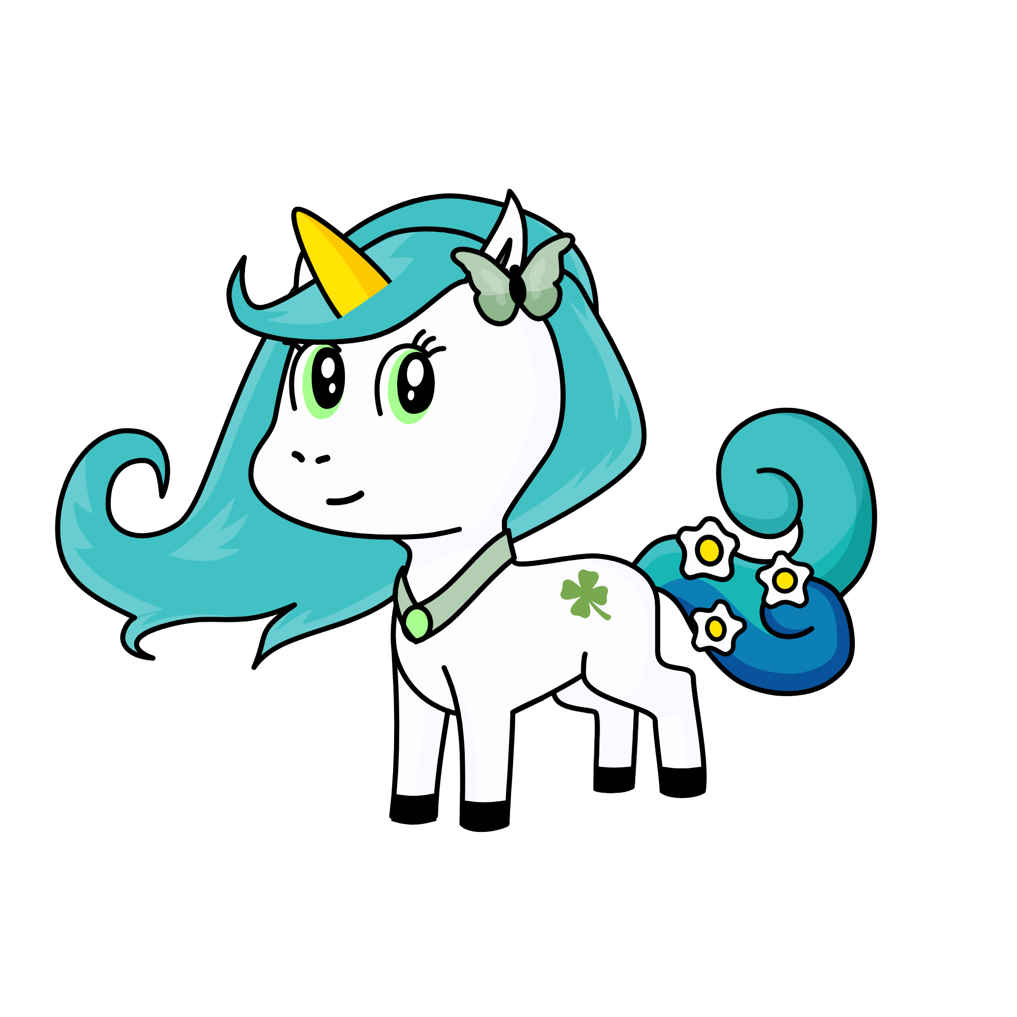 Elkaliea, the unicorn