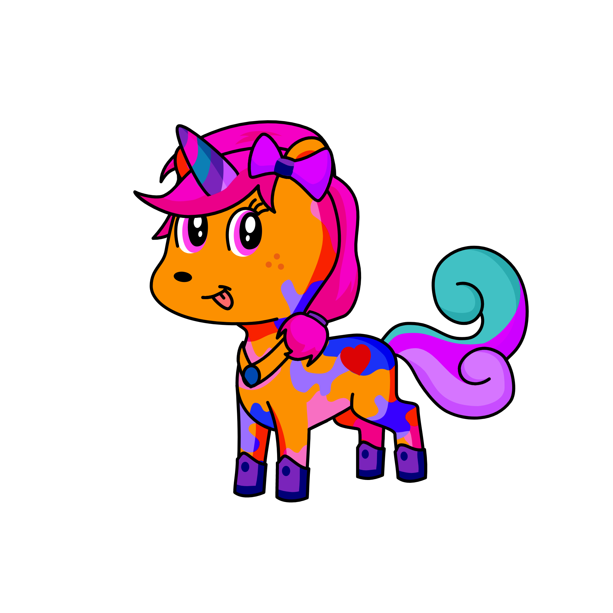 Lizzy, the unicorn