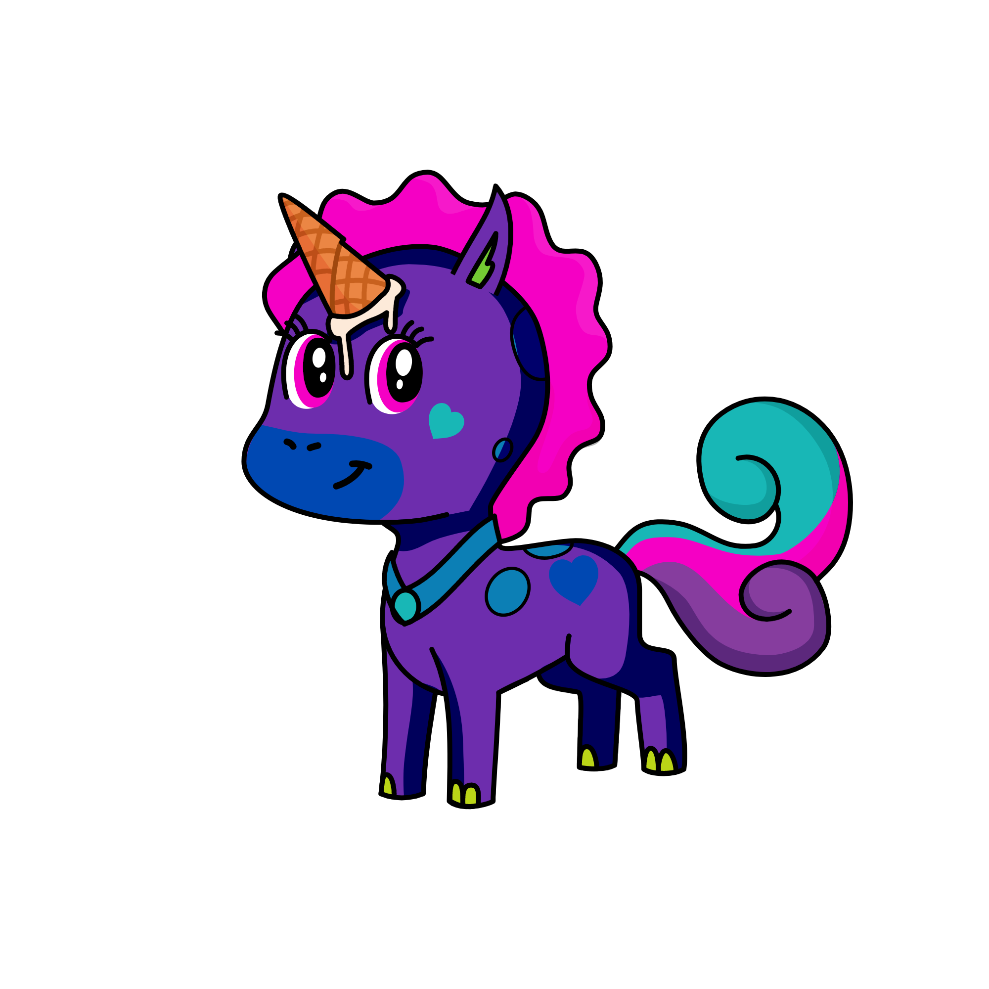 icey, the unicorn