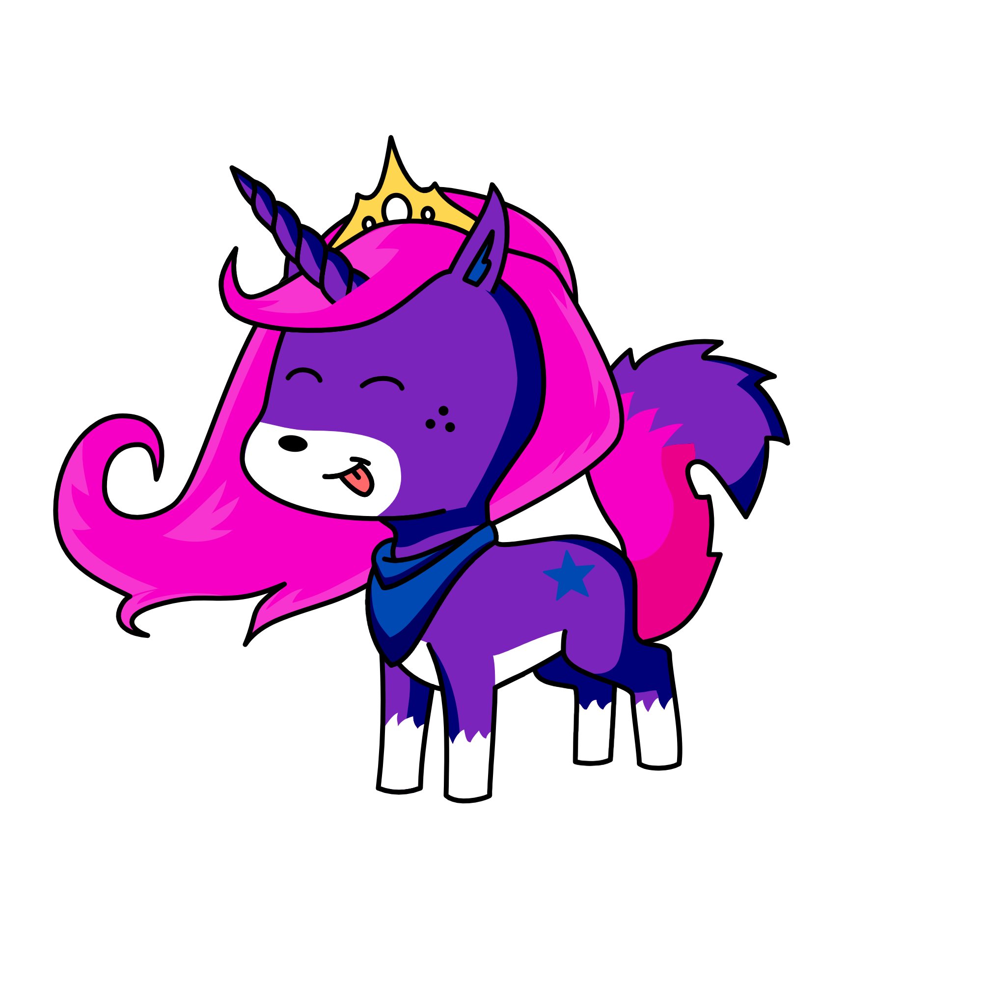 Chechona, the unicorn