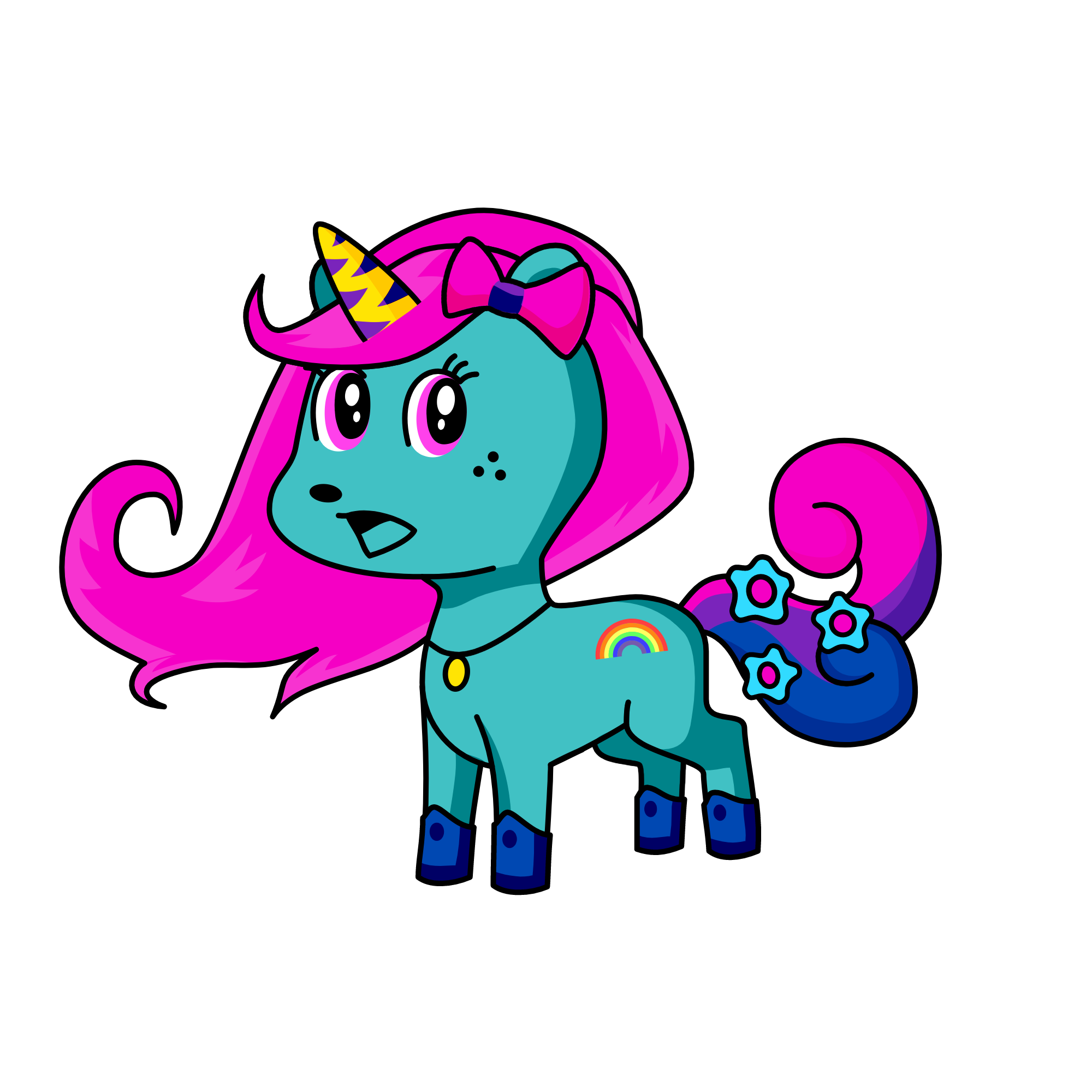 Midnight, the unicorn