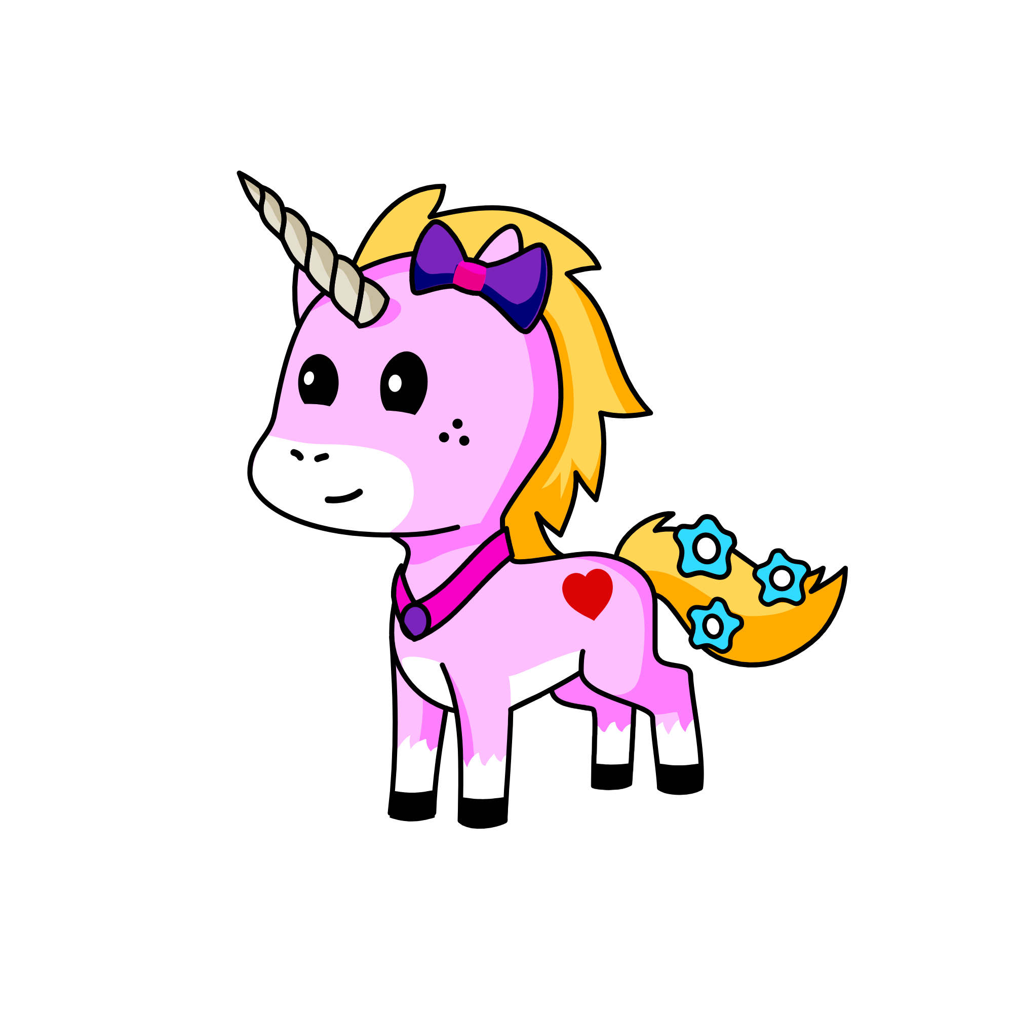 summer, the unicorn