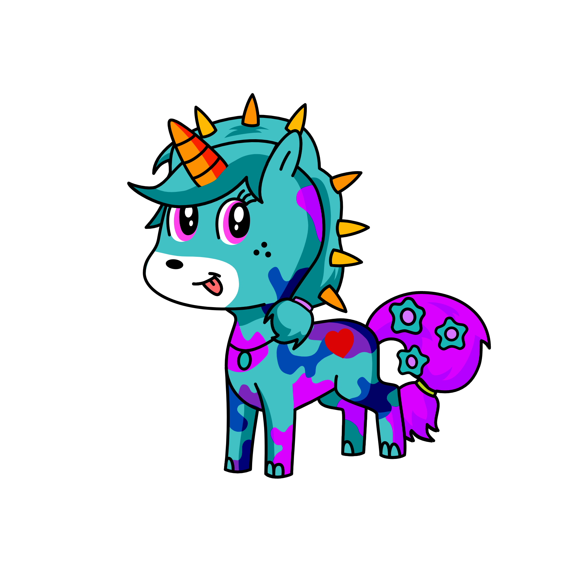 Akaa ajggj, the unicorn