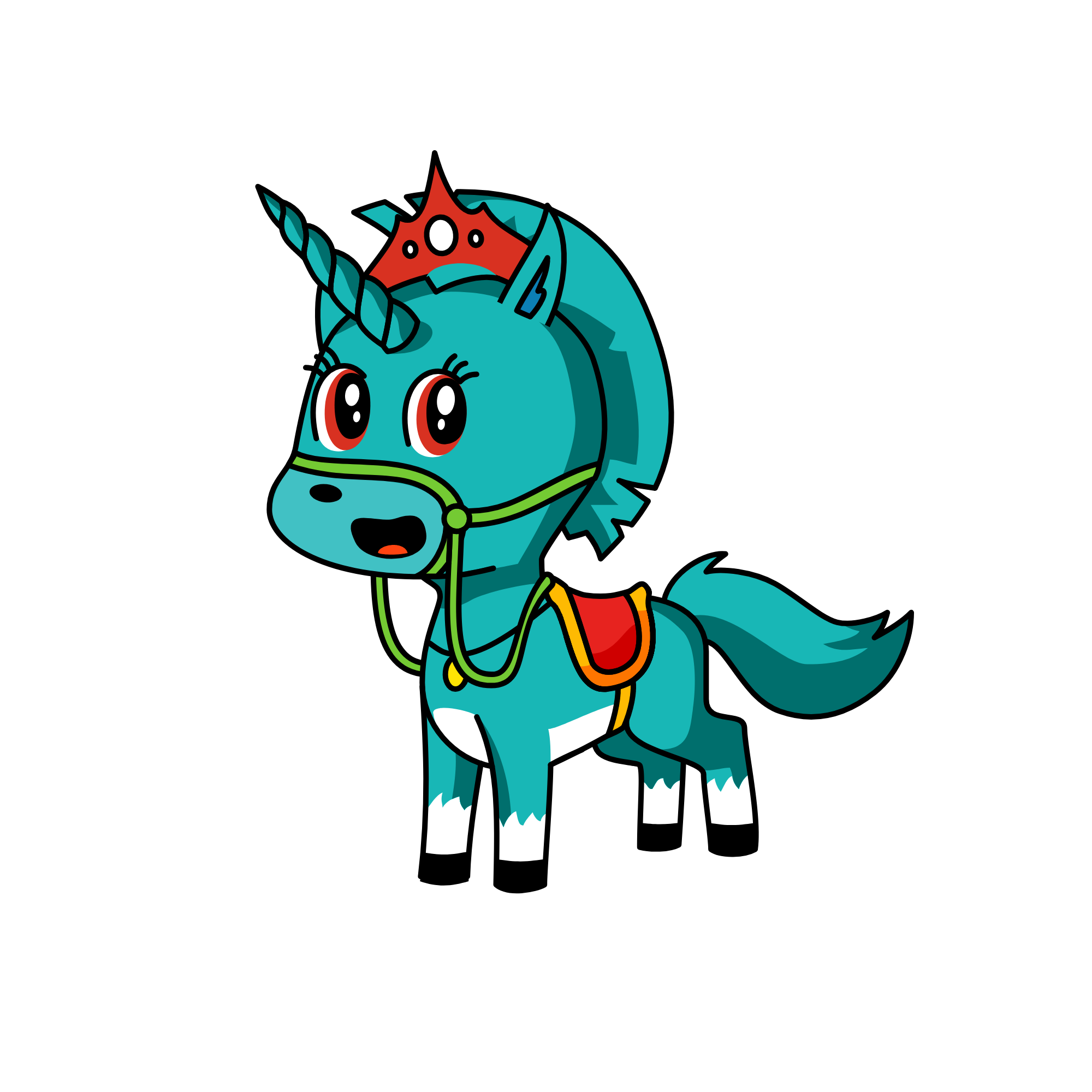 butterfly, the unicorn