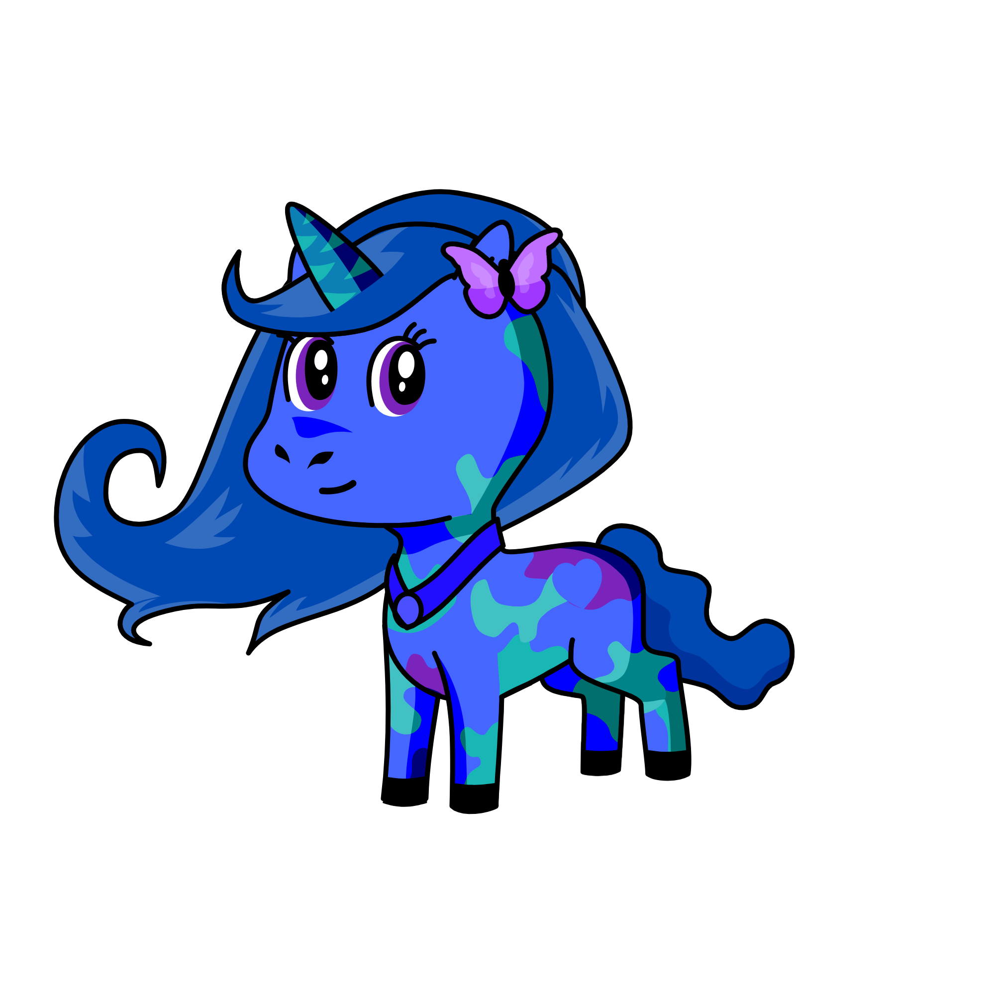stare, the unicorn