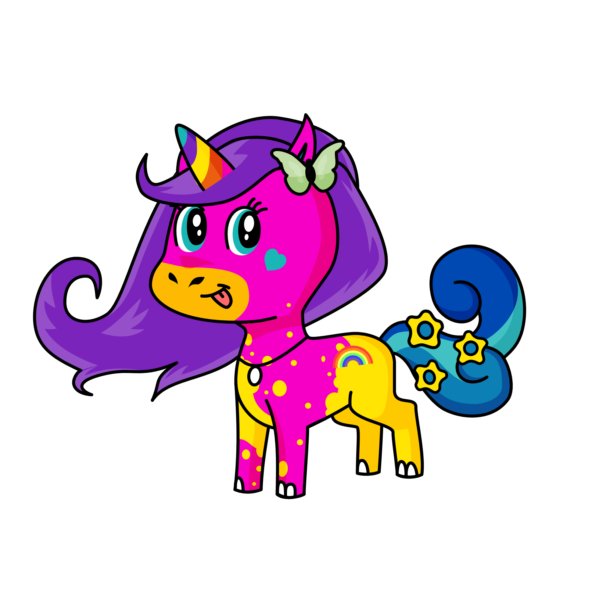 Aura, the unicorn
