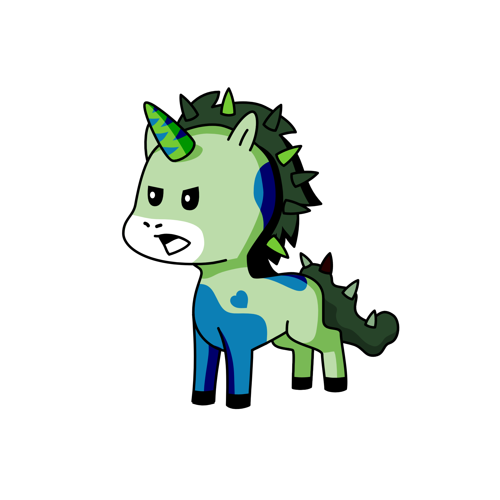 Zombicorn, the unicorn
