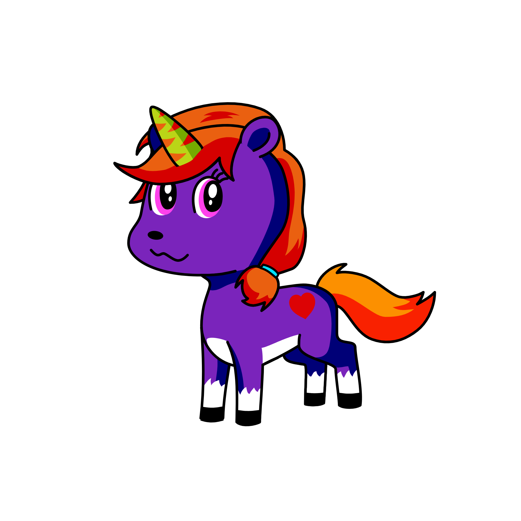 asha, the unicorn