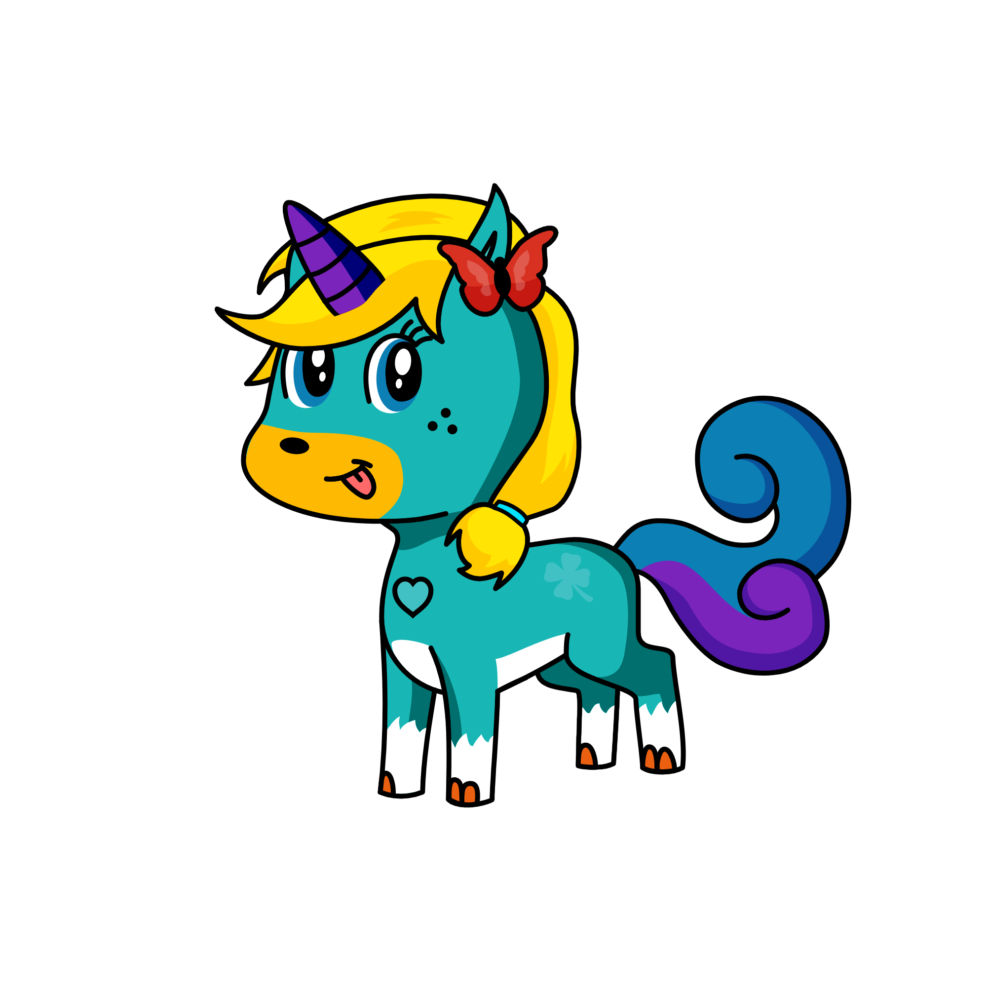 Love, the unicorn