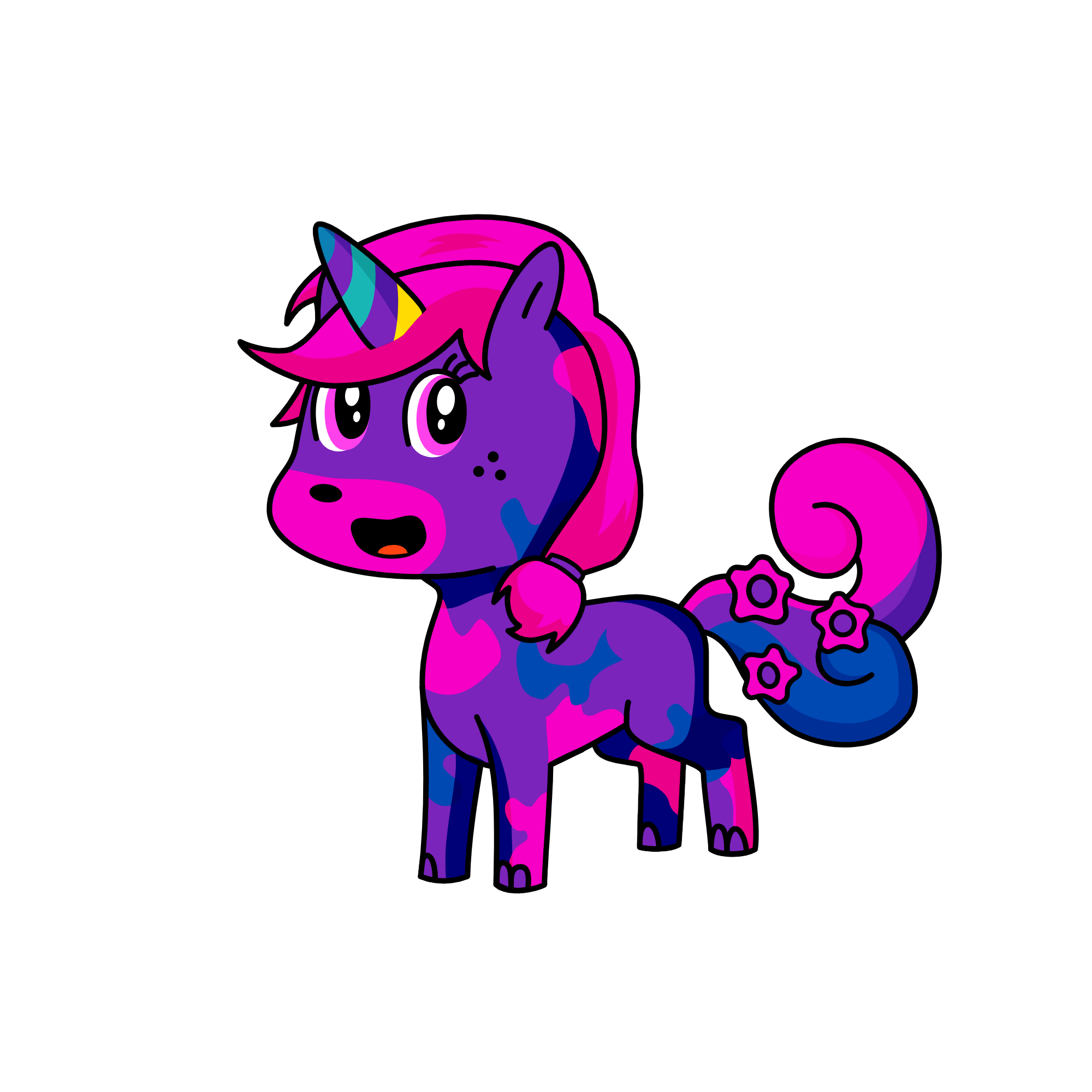 Pinkie, the unicorn