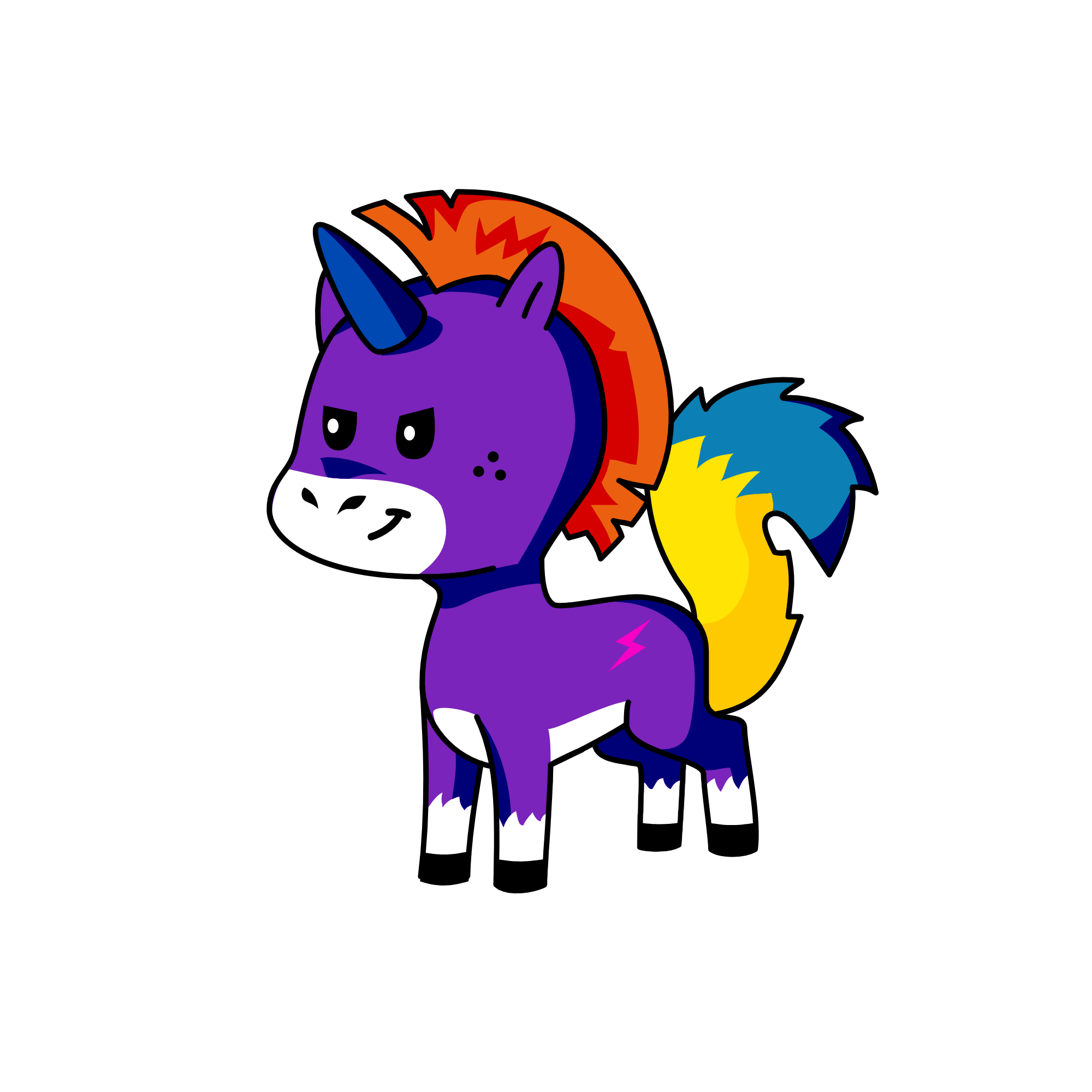 Night, the unicorn