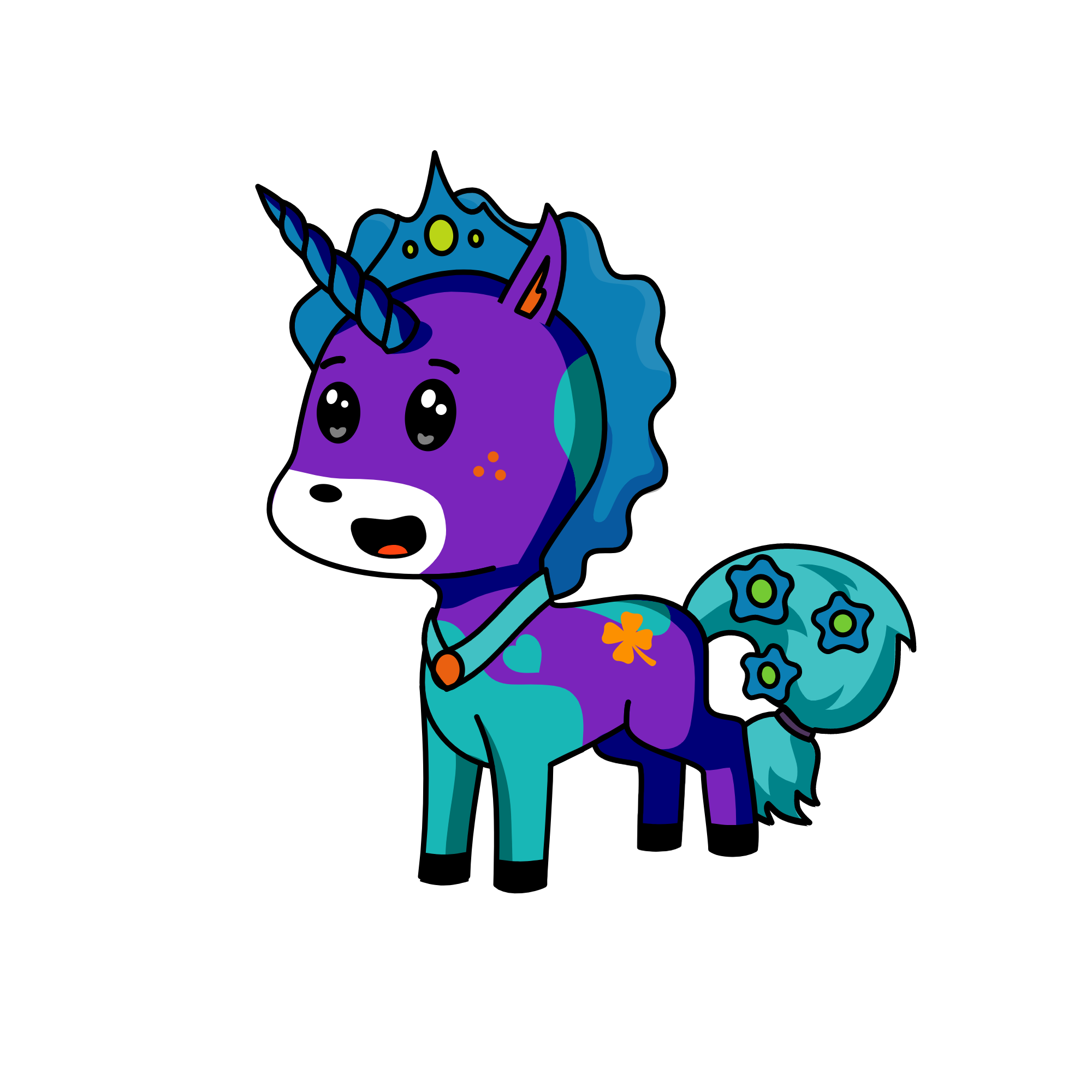Luna, the unicorn