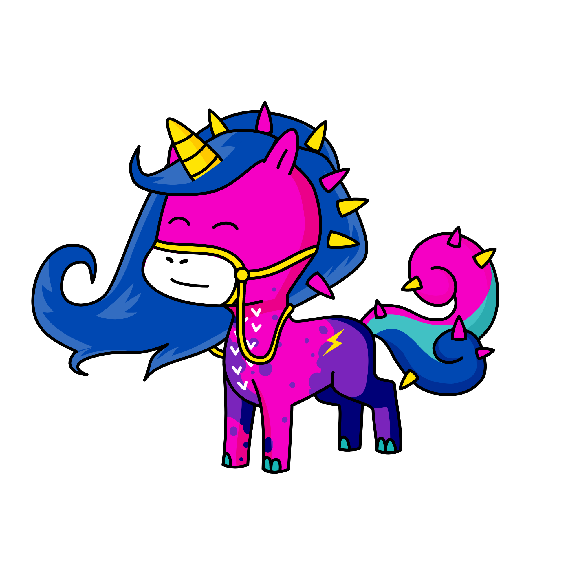 Heróhina, the unicorn