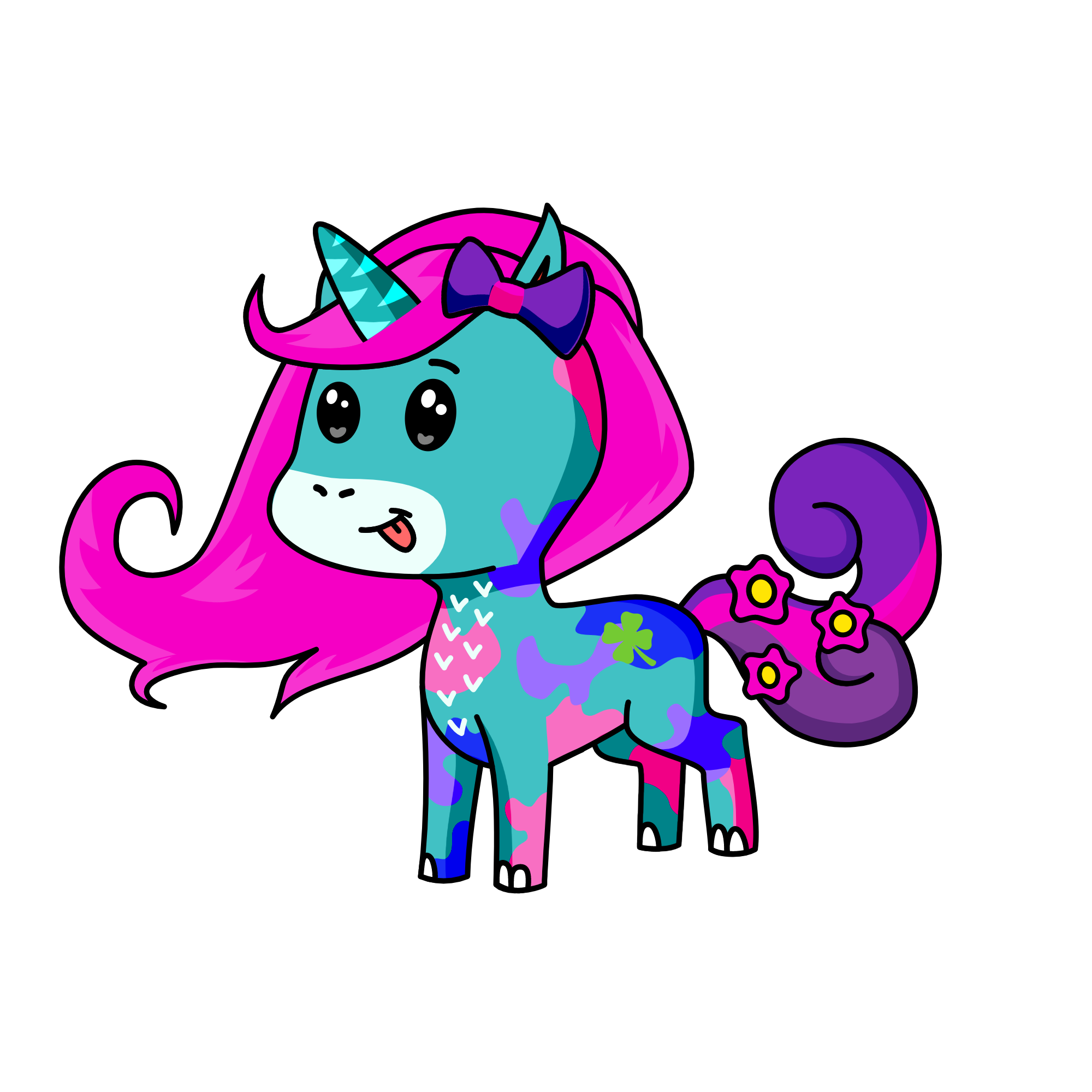 cuddles, the unicorn