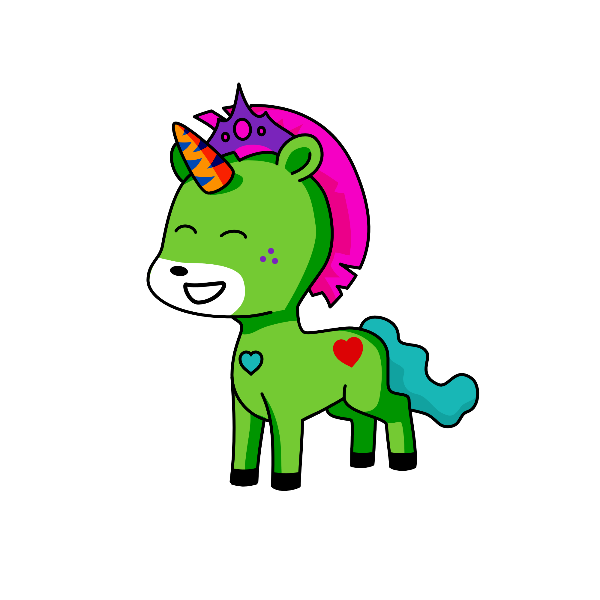 Best friend of Reina, the unicorn