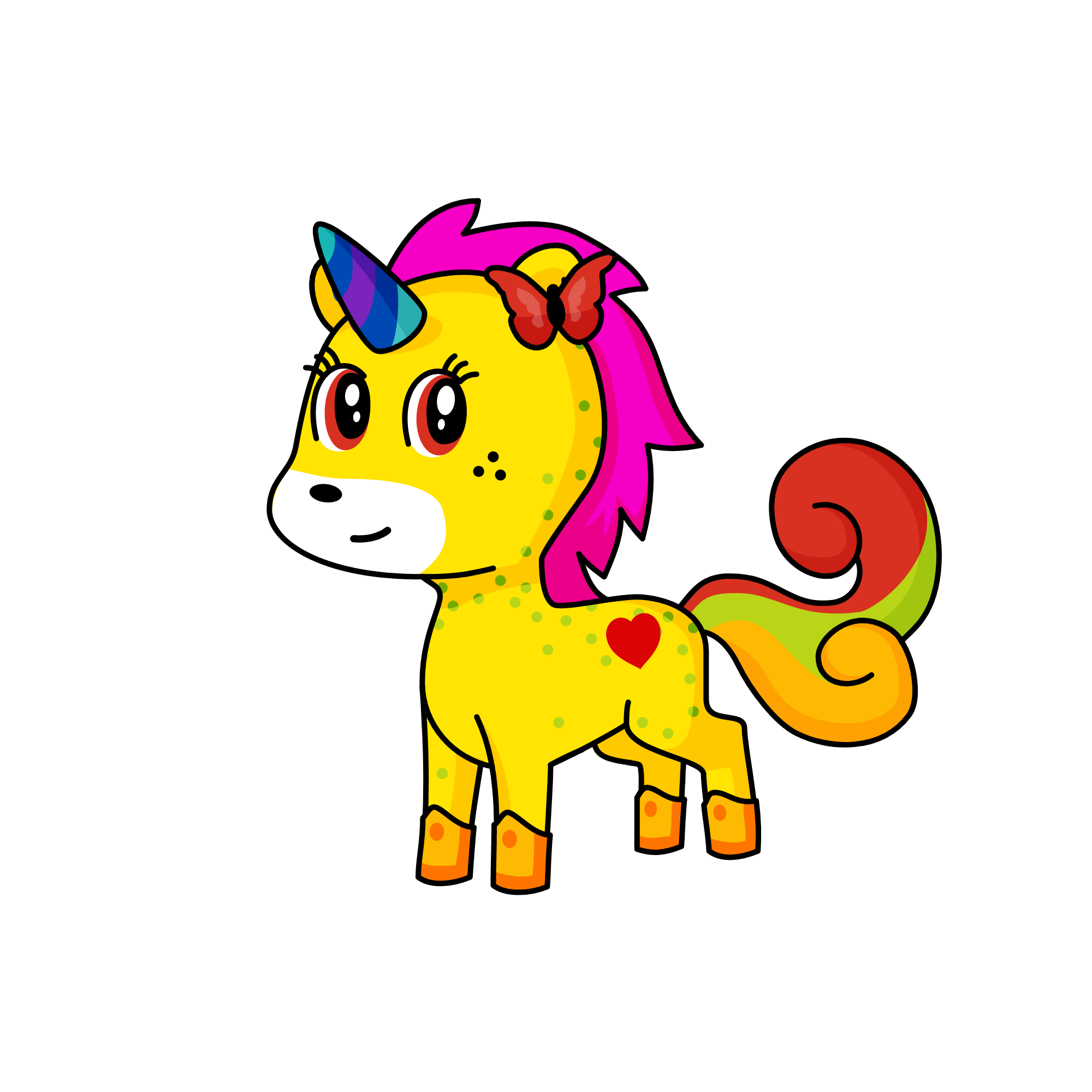 thsi sis teh only background that doesnt shne me eyes., the unicorn