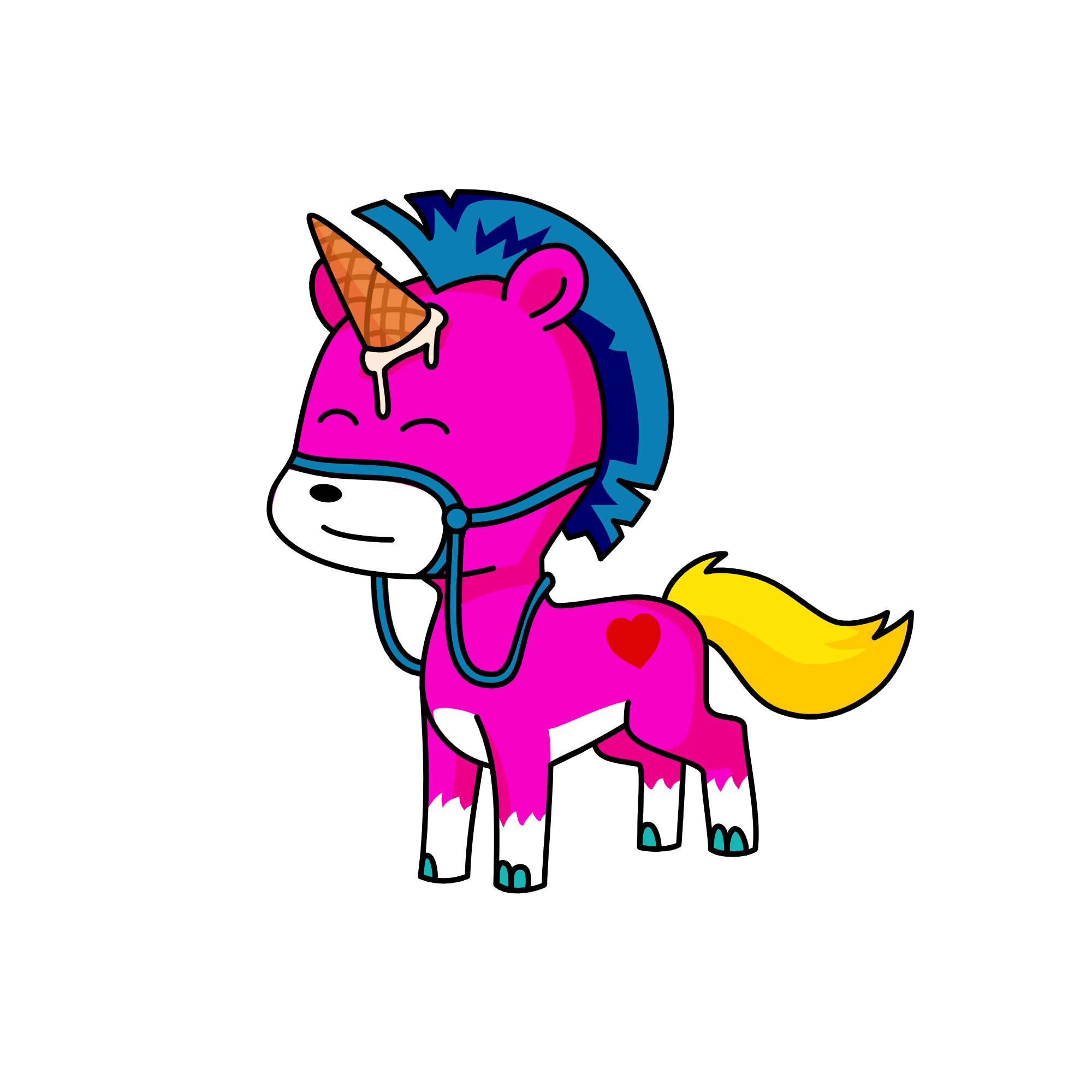mew meow mew meow mew., the unicorn