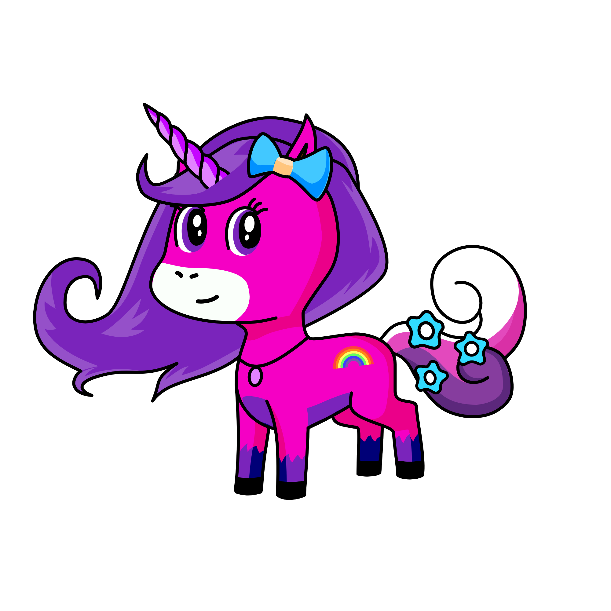 CandyCorn, the unicorn