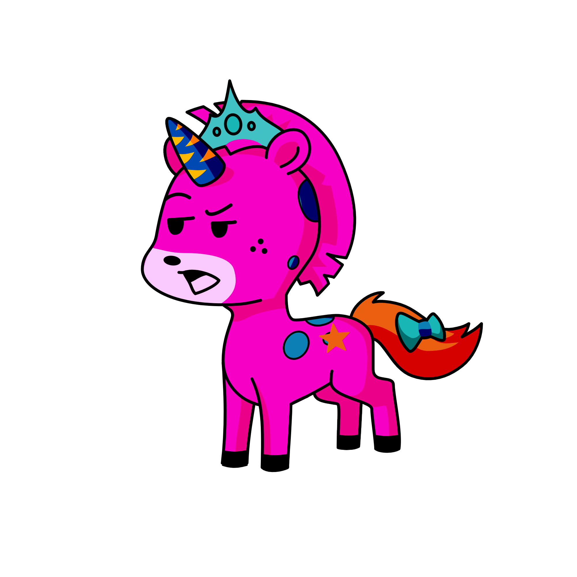 win, the unicorn