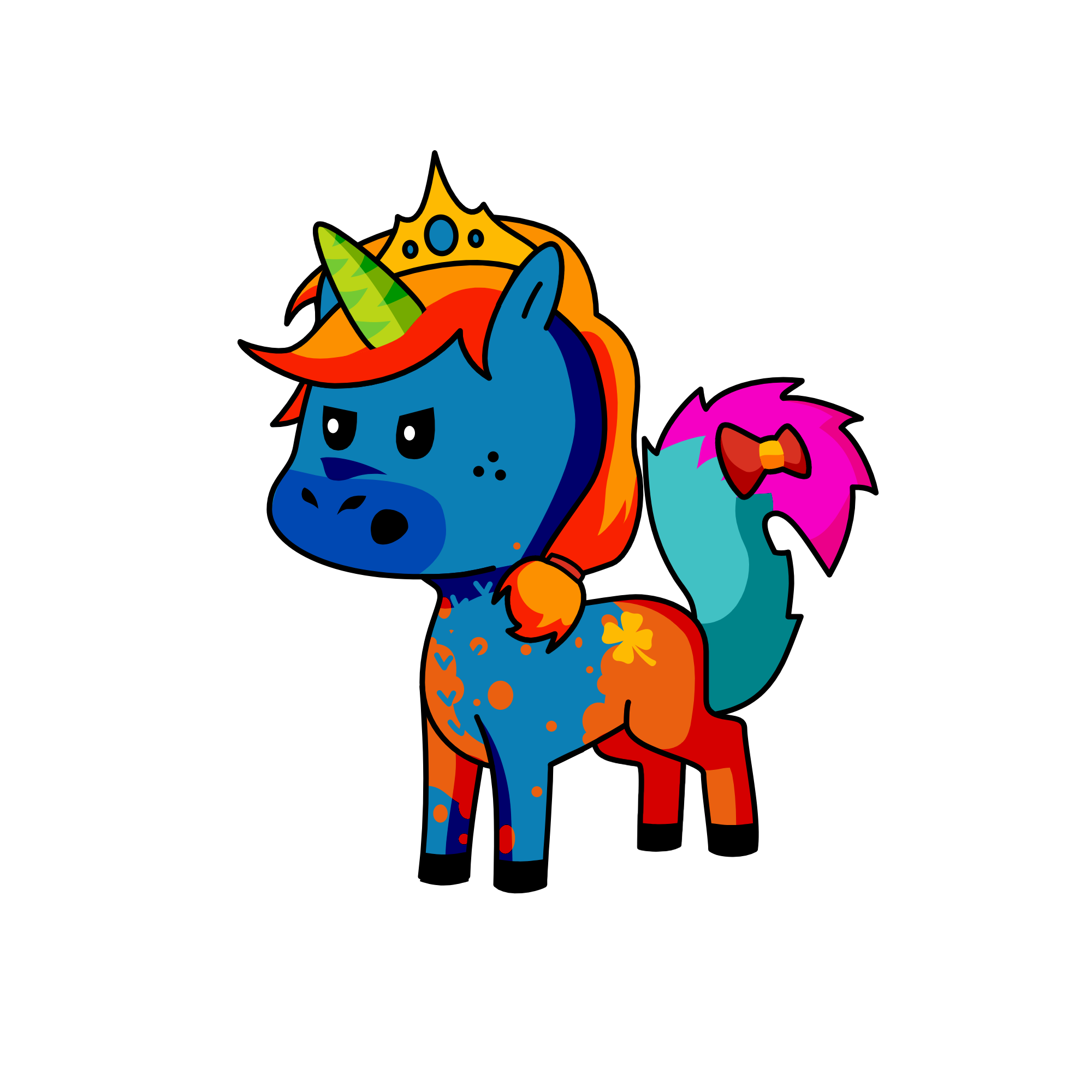 🙂😑🤔😣😑😊, the unicorn