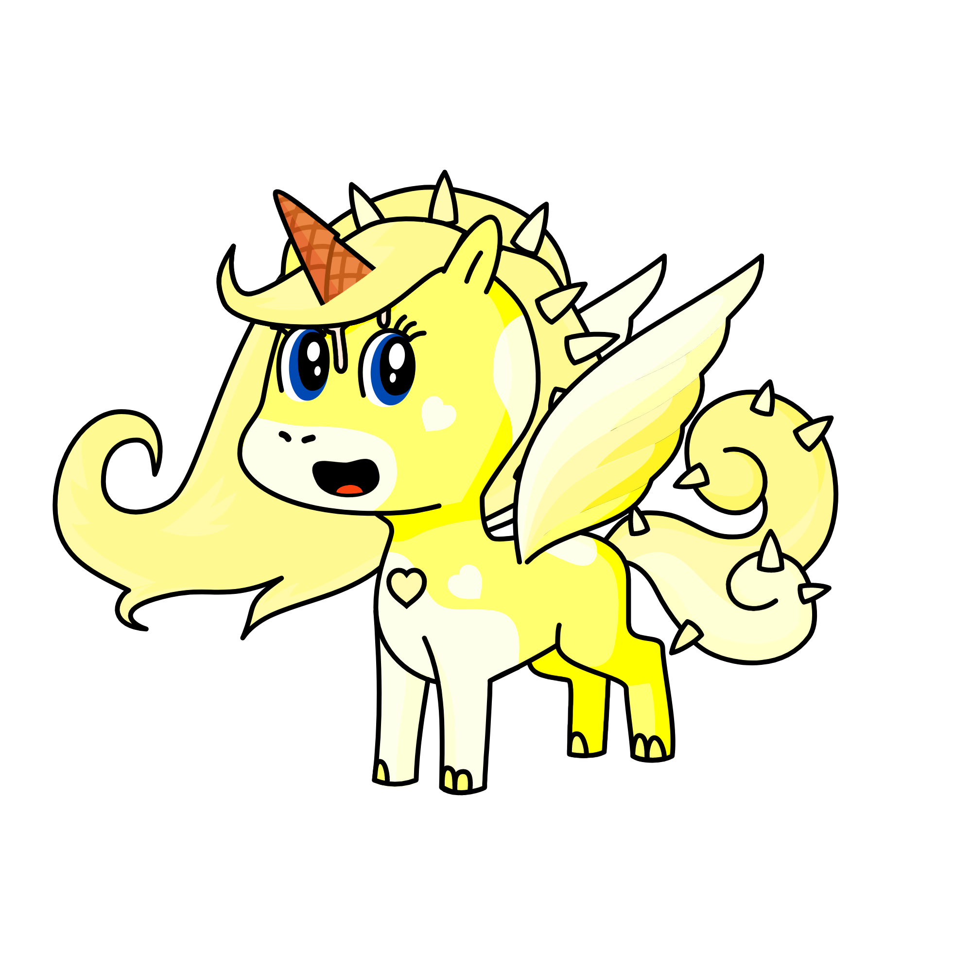Lemon Cream, the unicorn