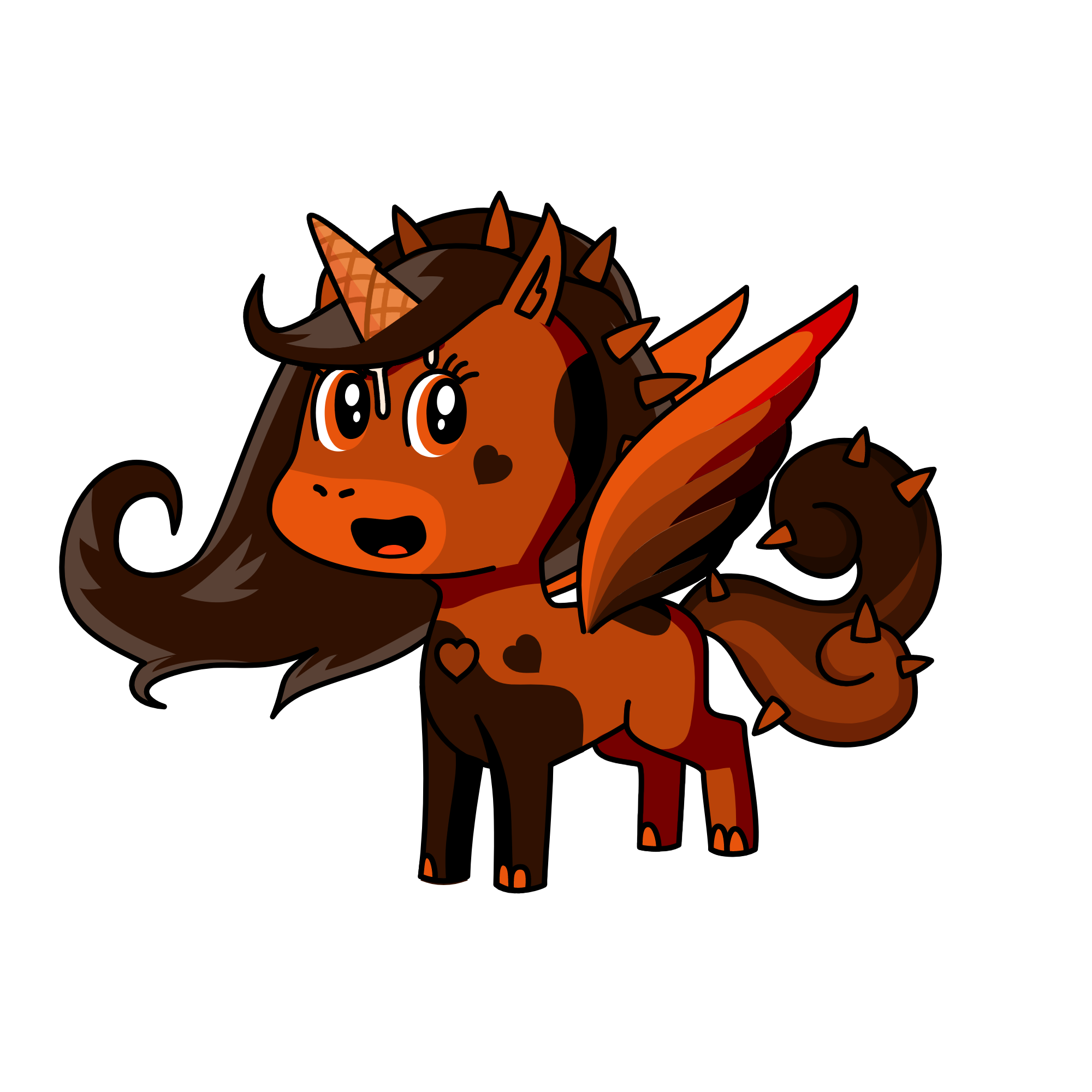 Chocolate Cream, the unicorn