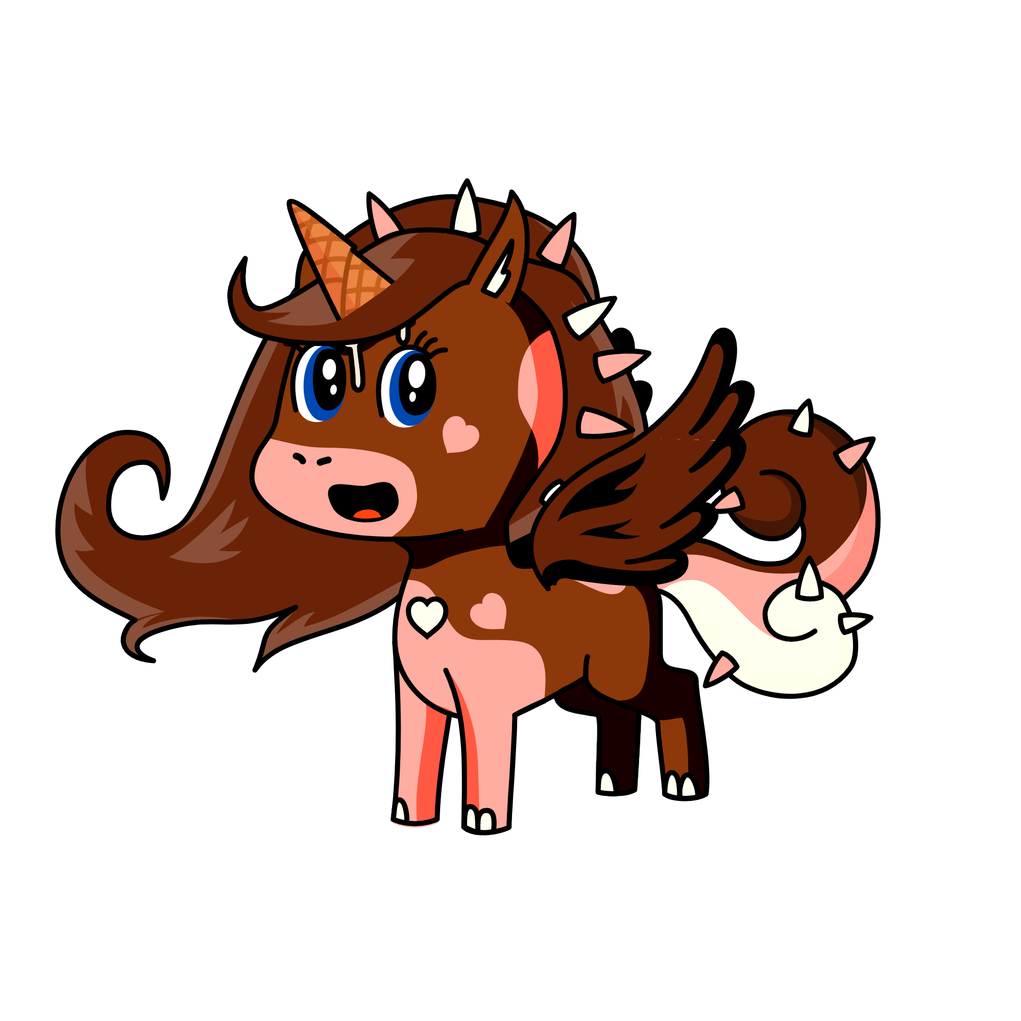 Neapolitan Cream, the unicorn