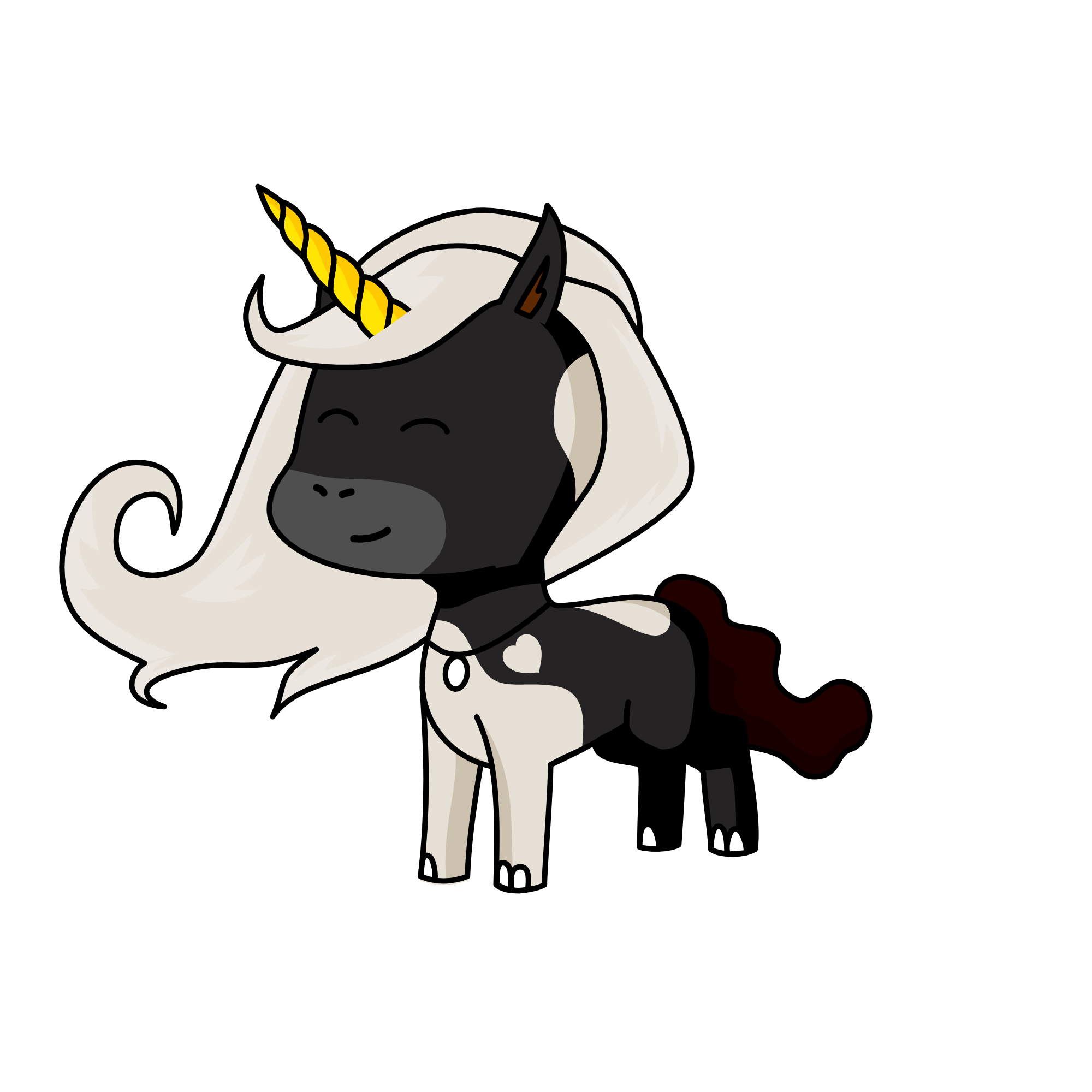 moona, the unicorn