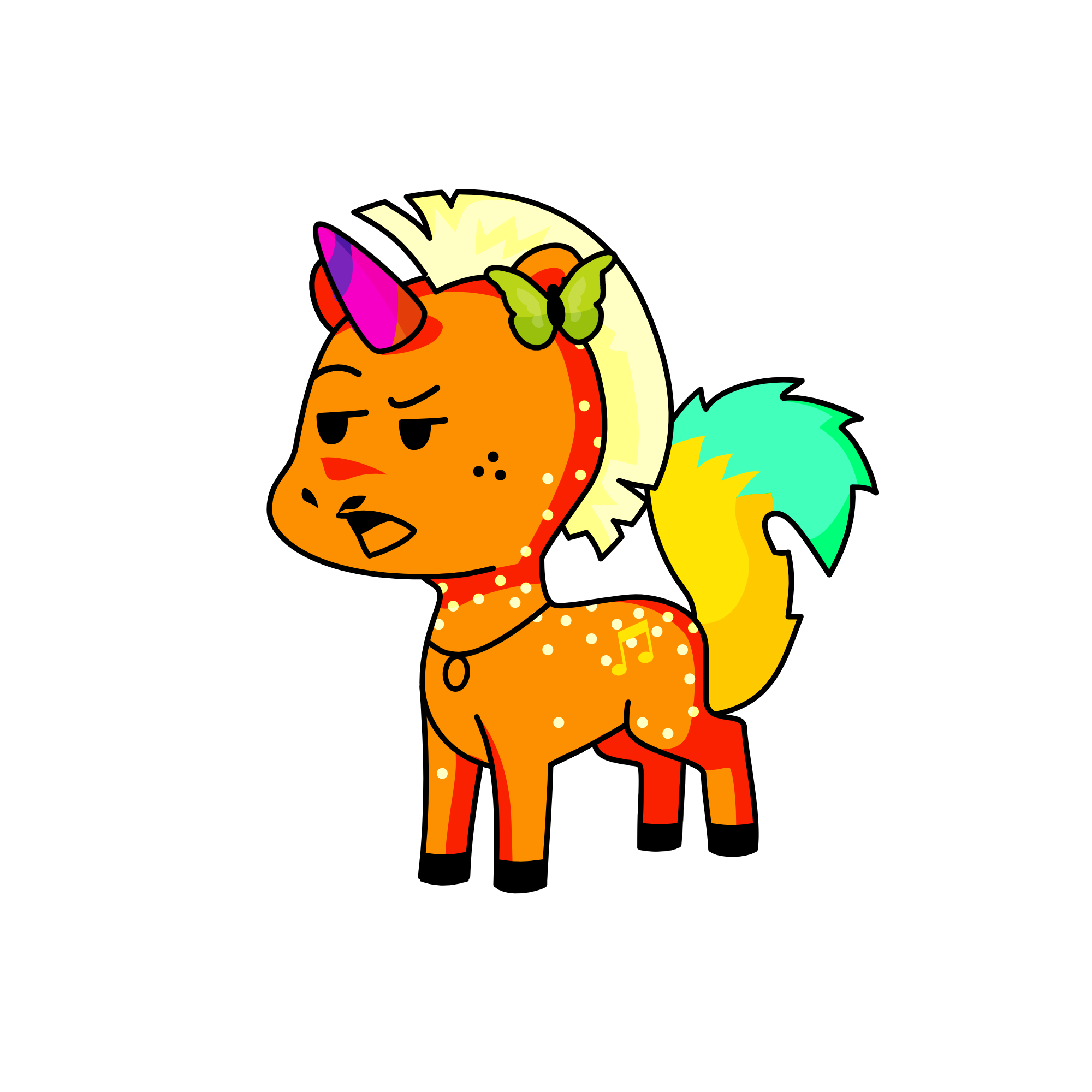 princess, the unicorn