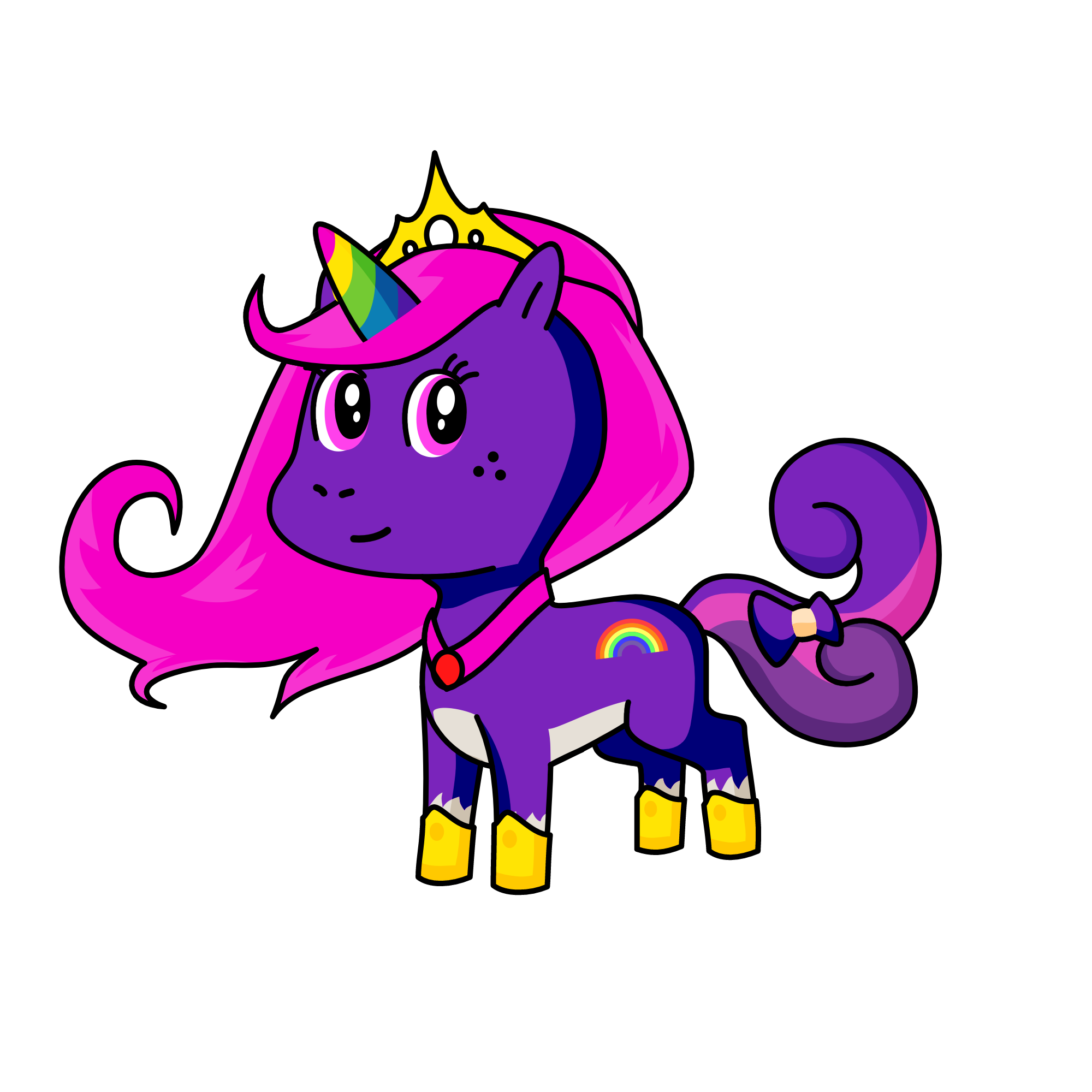 Misty, the unicorn