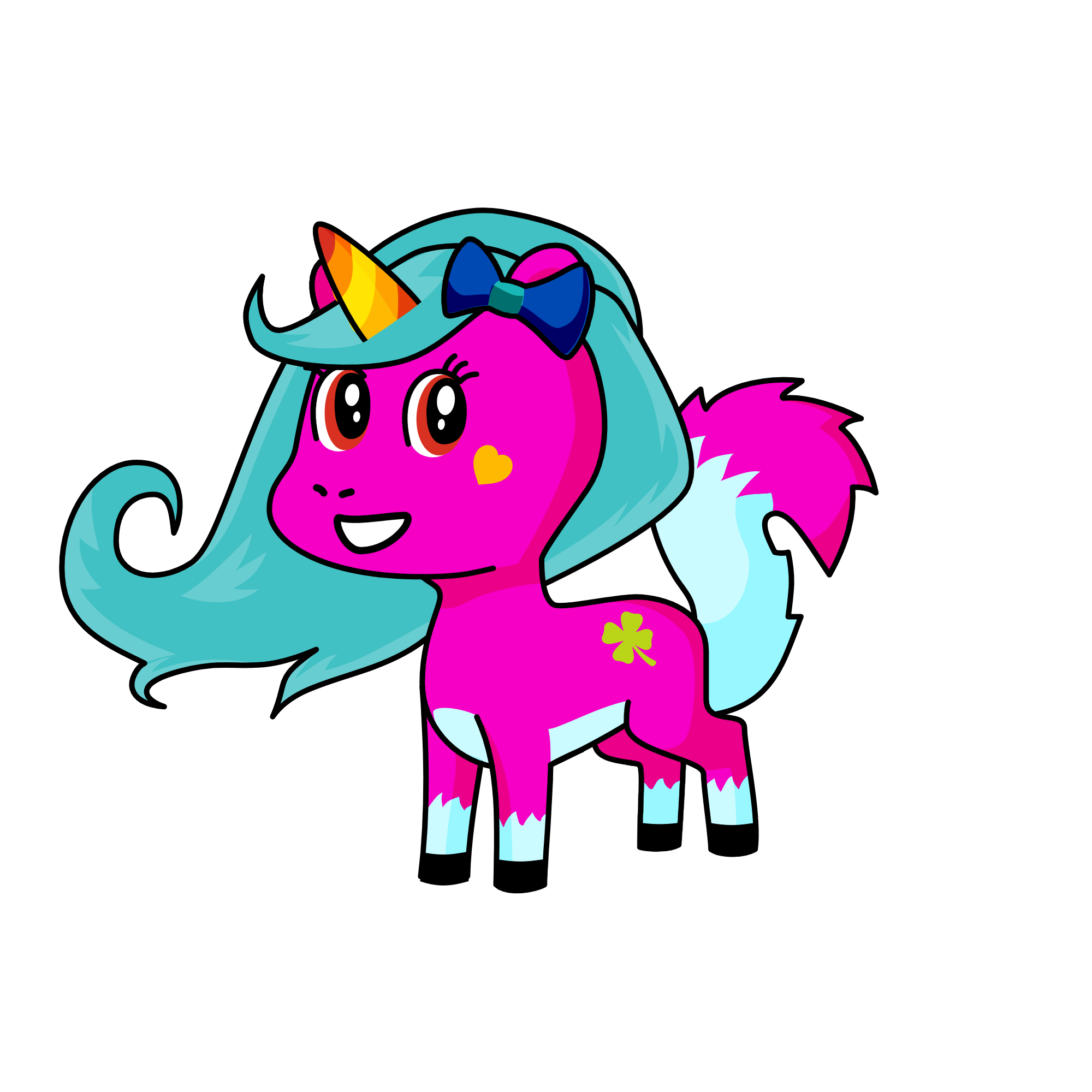 Iron, the unicorn
