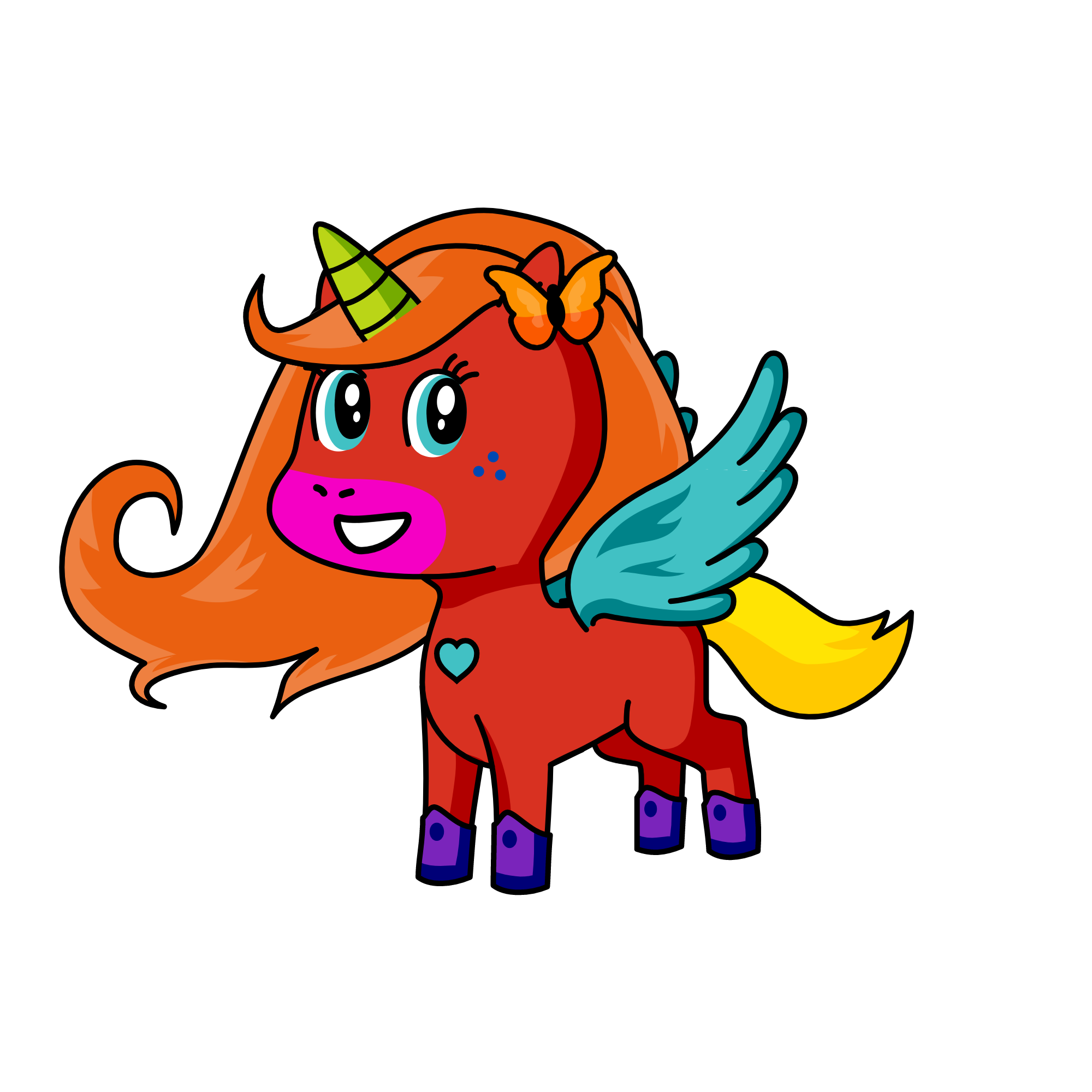 uni, the unicorn