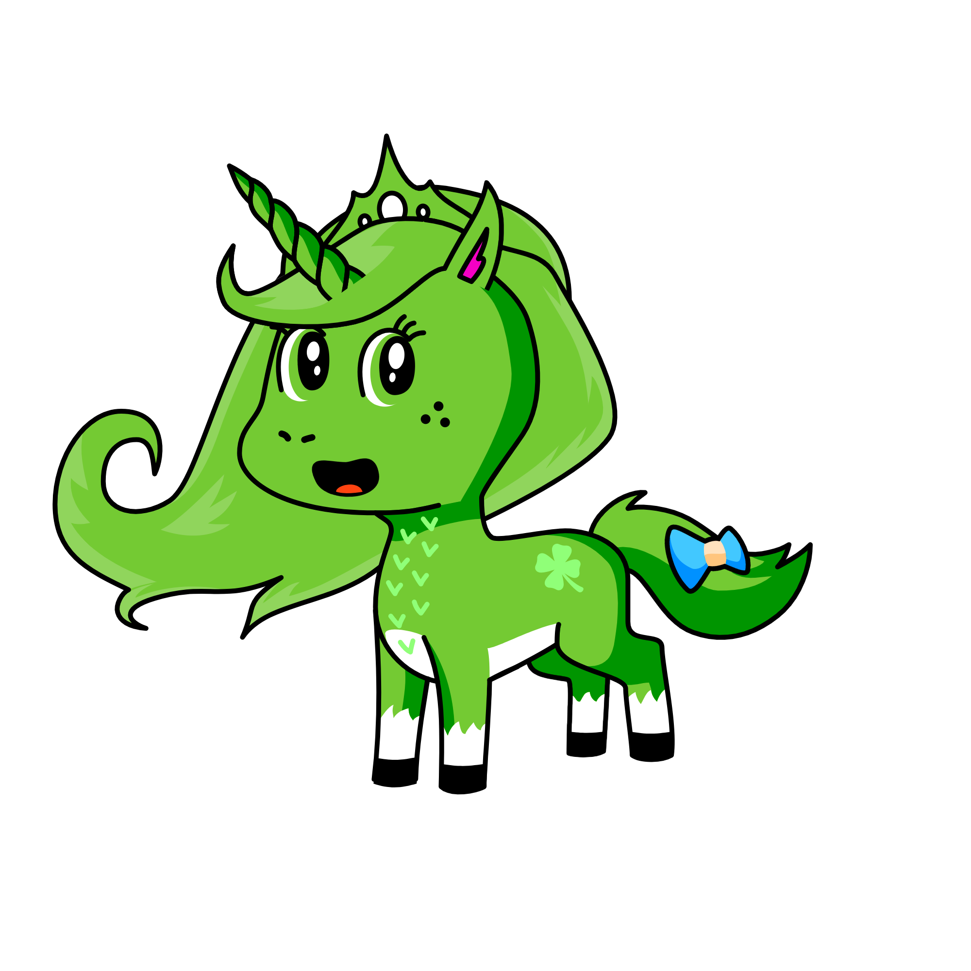 Leaf, the unicorn