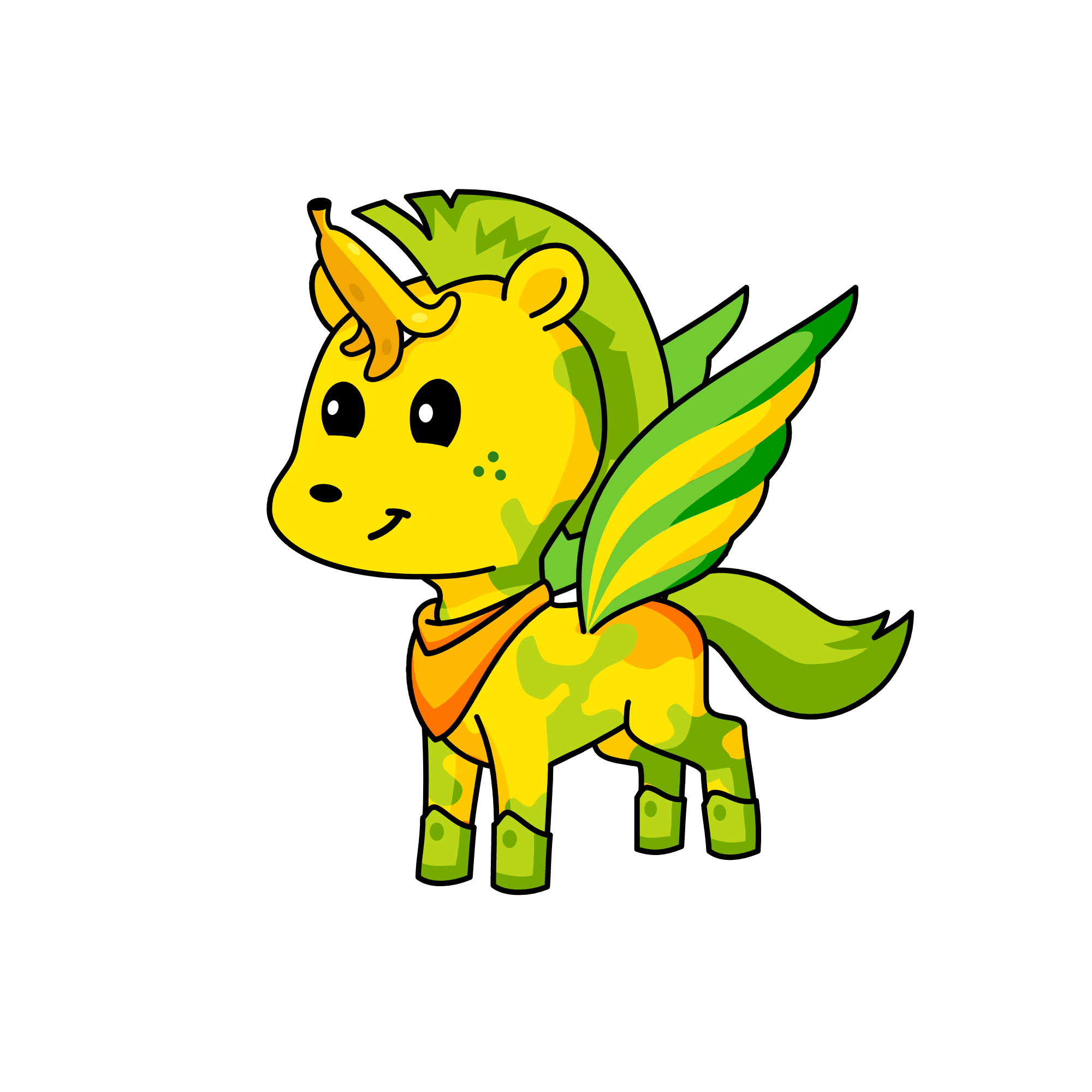 Banana, the unicorn