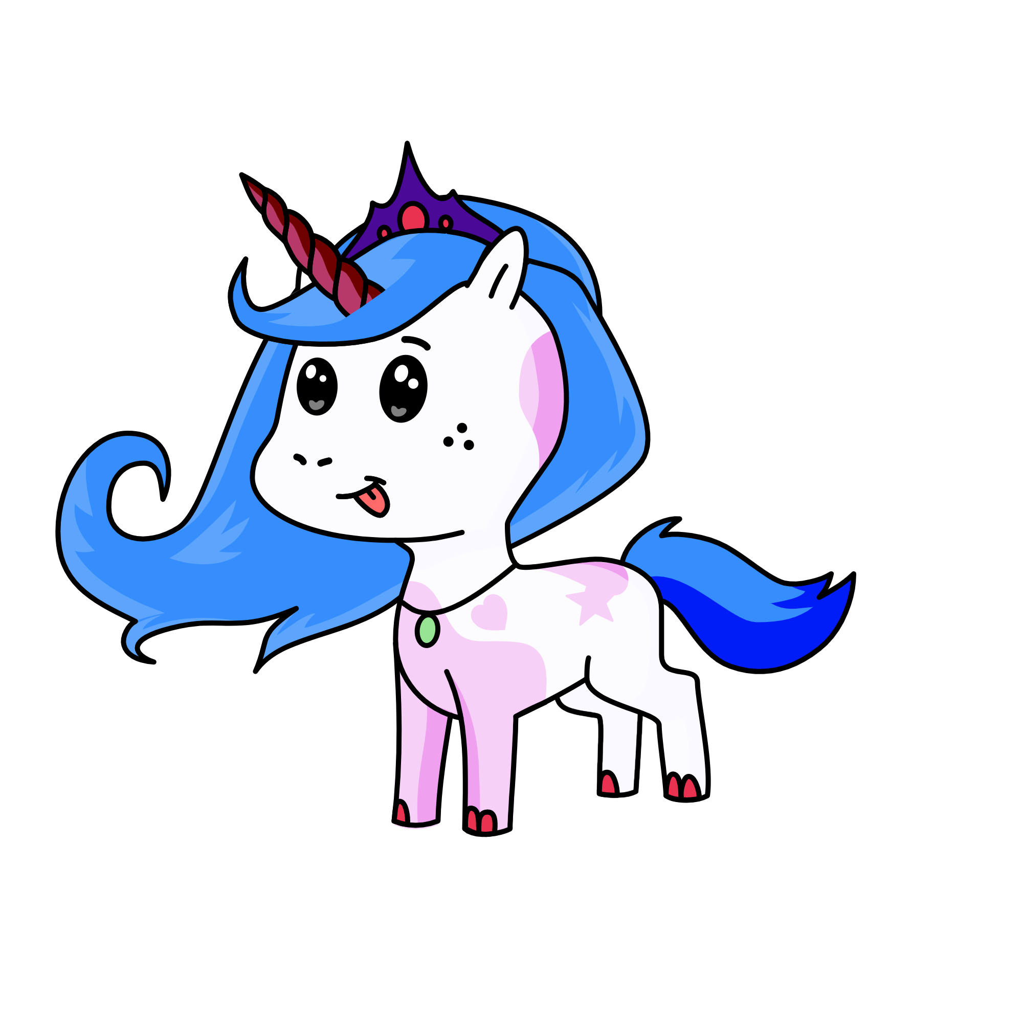 marshmellow, the unicorn