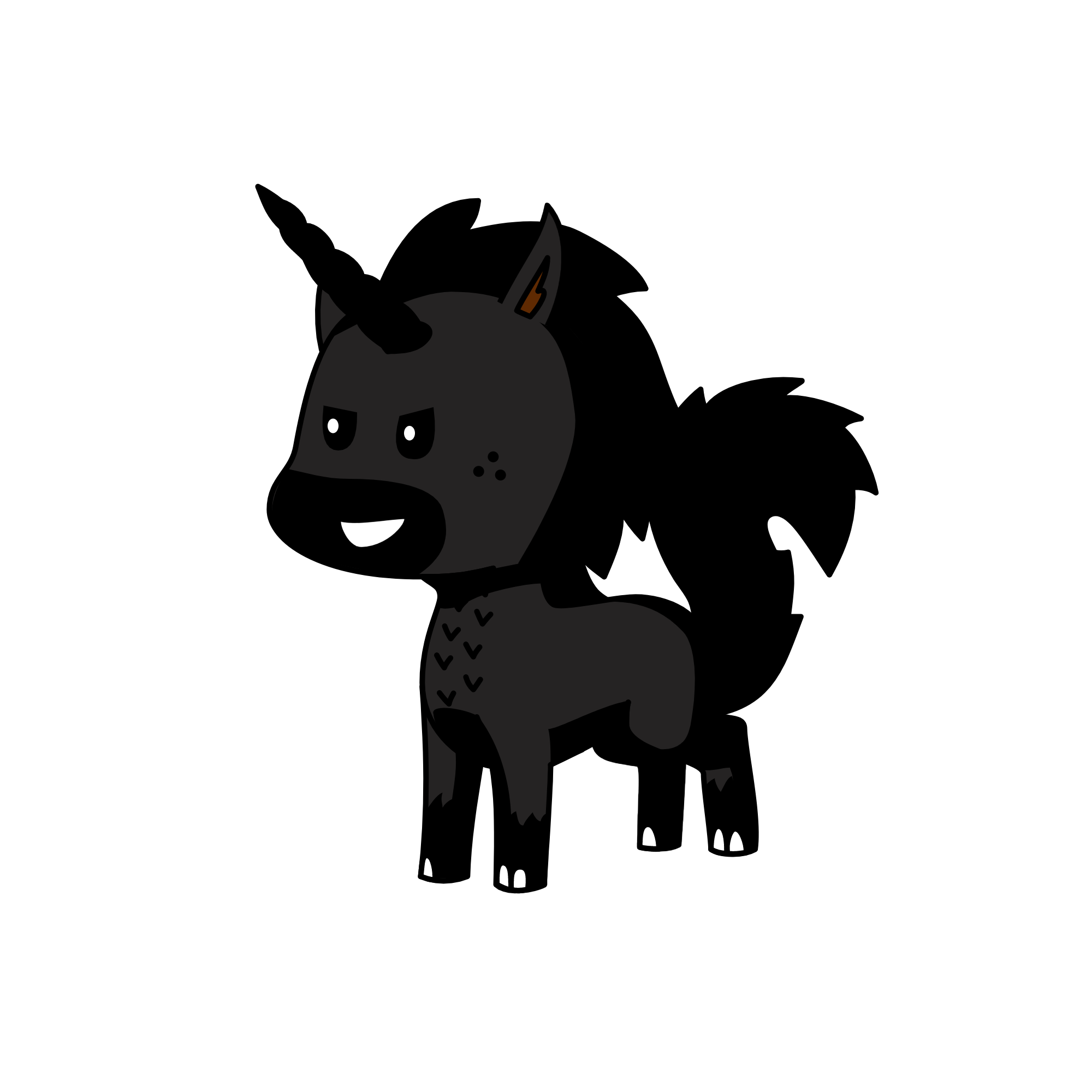 Batman, the unicorn
