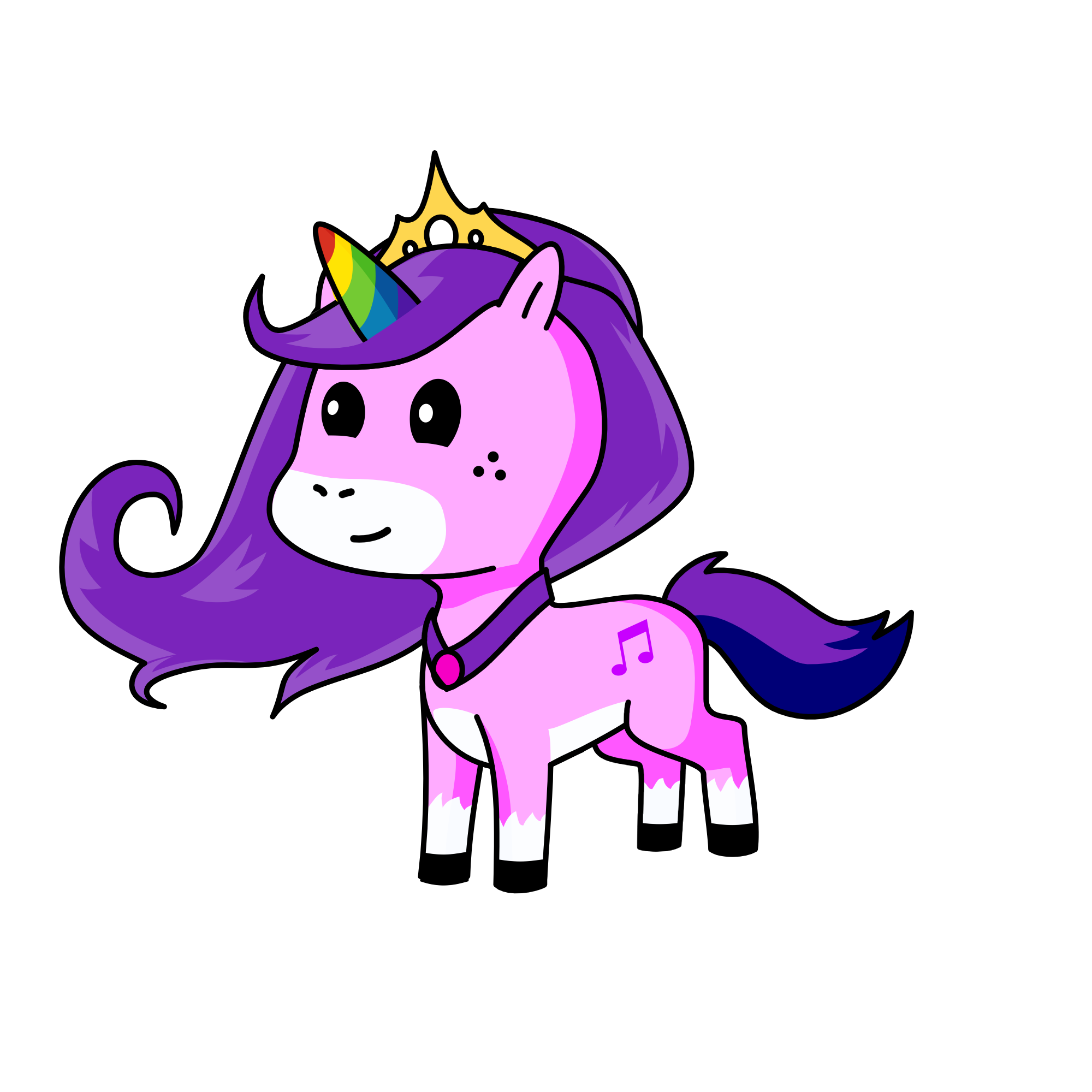 Princess Celeste, the unicorn