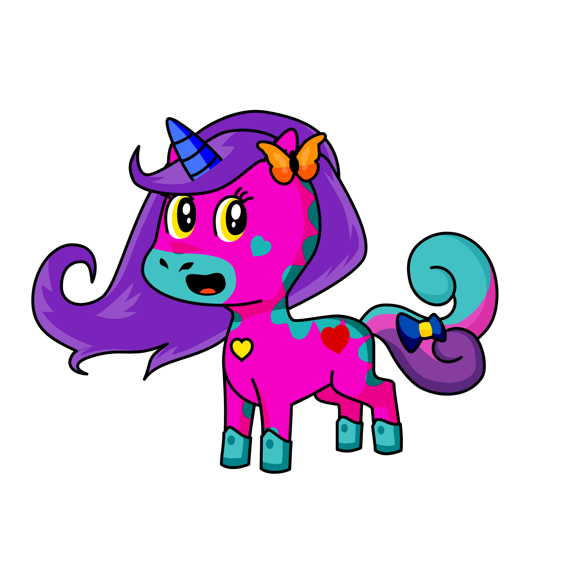 aqarmine, the unicorn