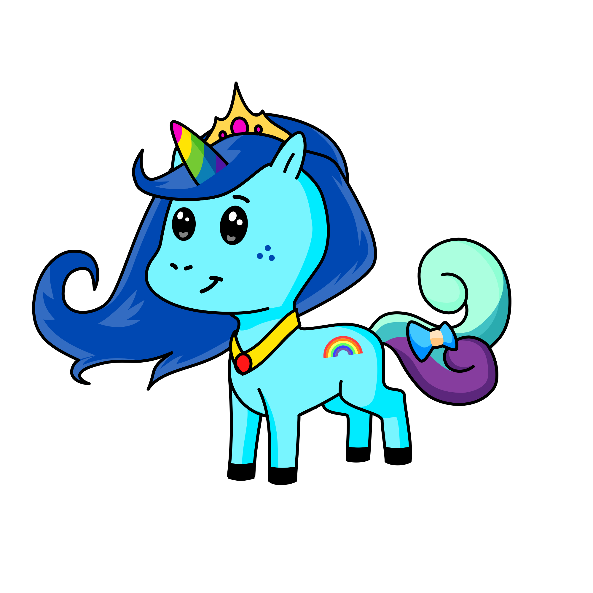Skylar , the unicorn