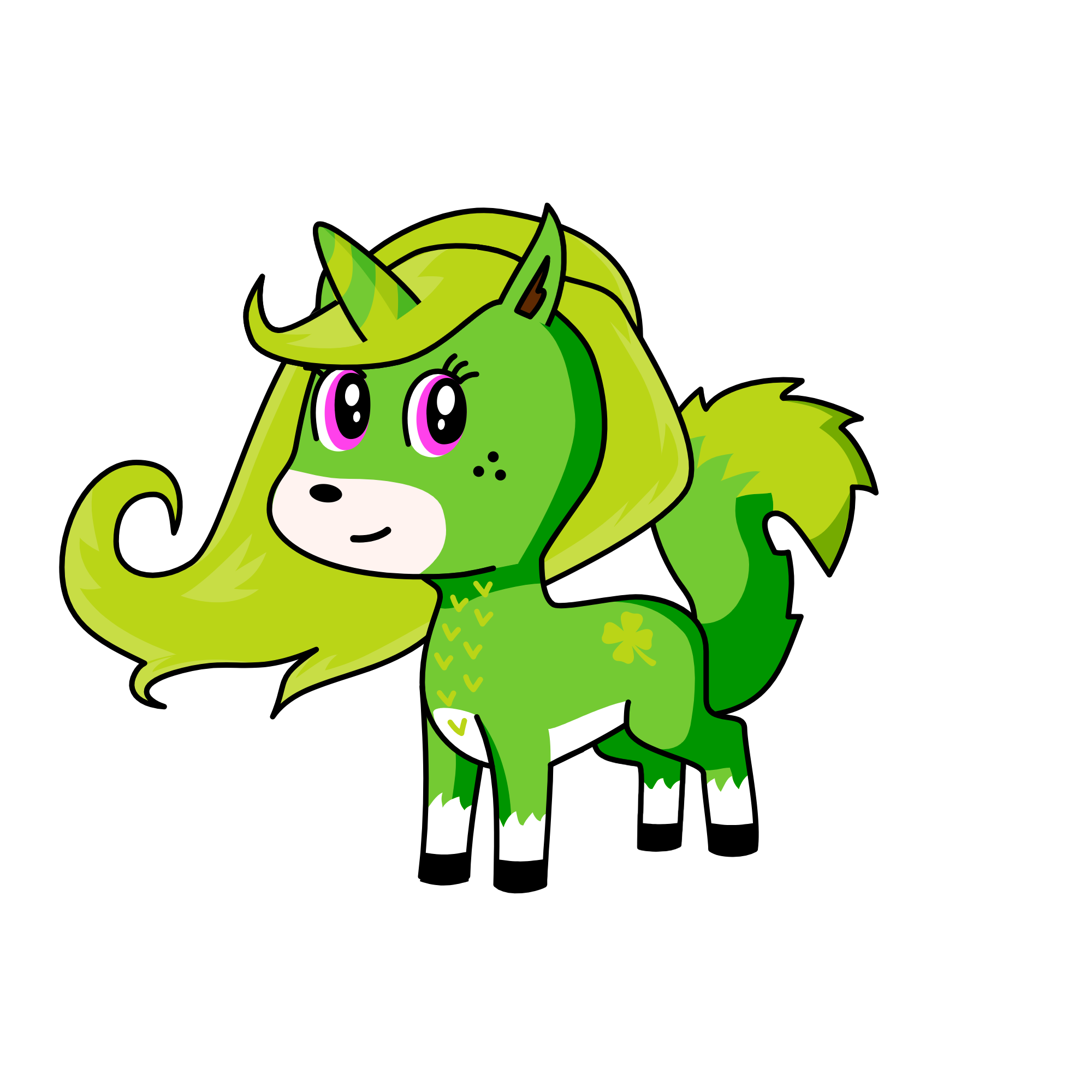Ivy, the unicorn