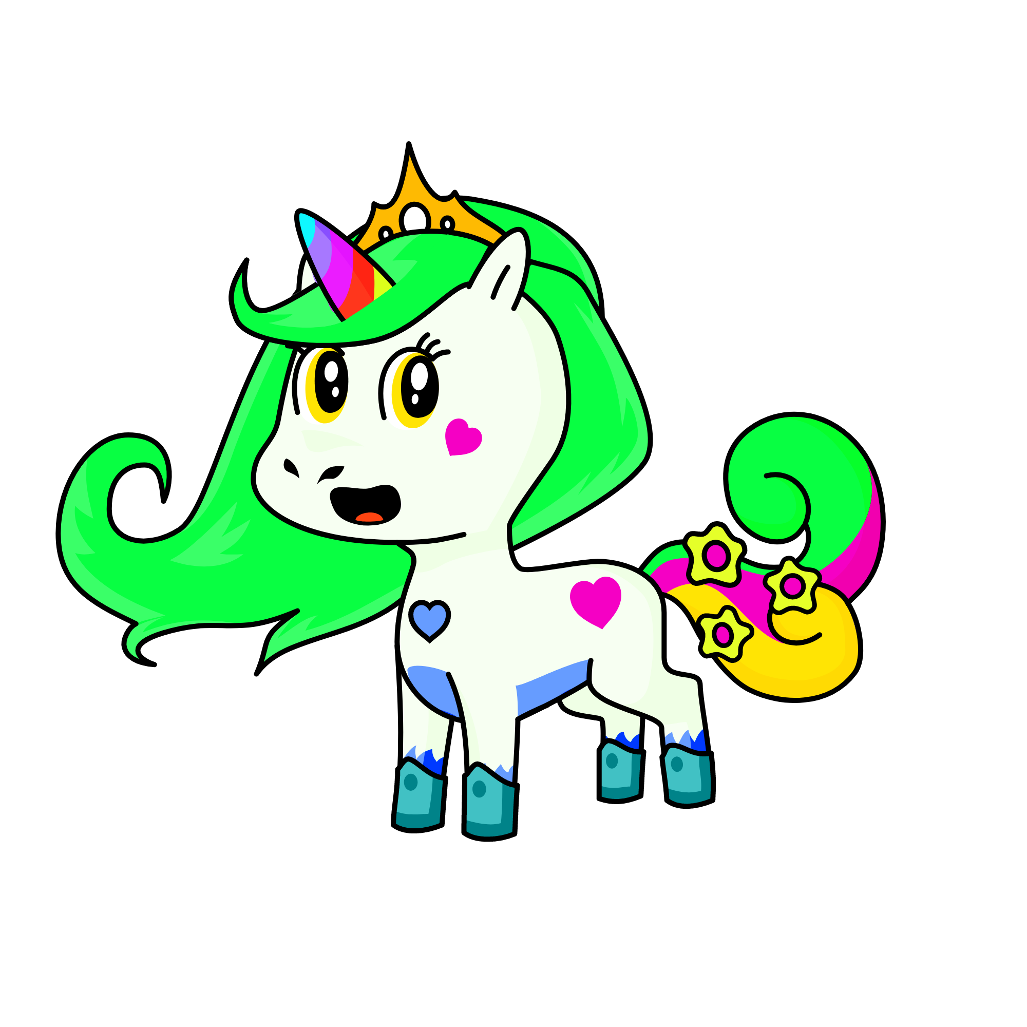 élodie, the unicorn