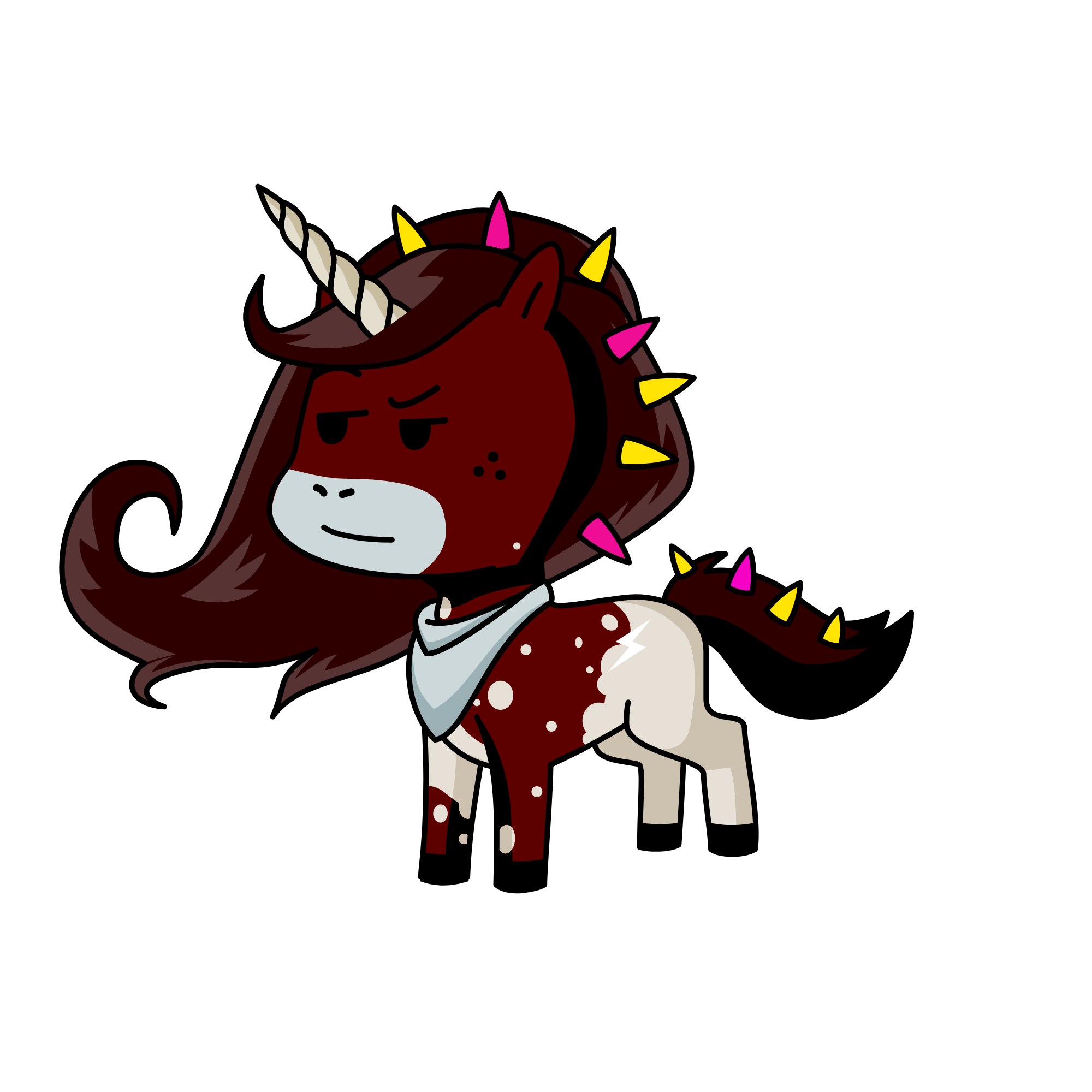 baddy cloudy, the unicorn