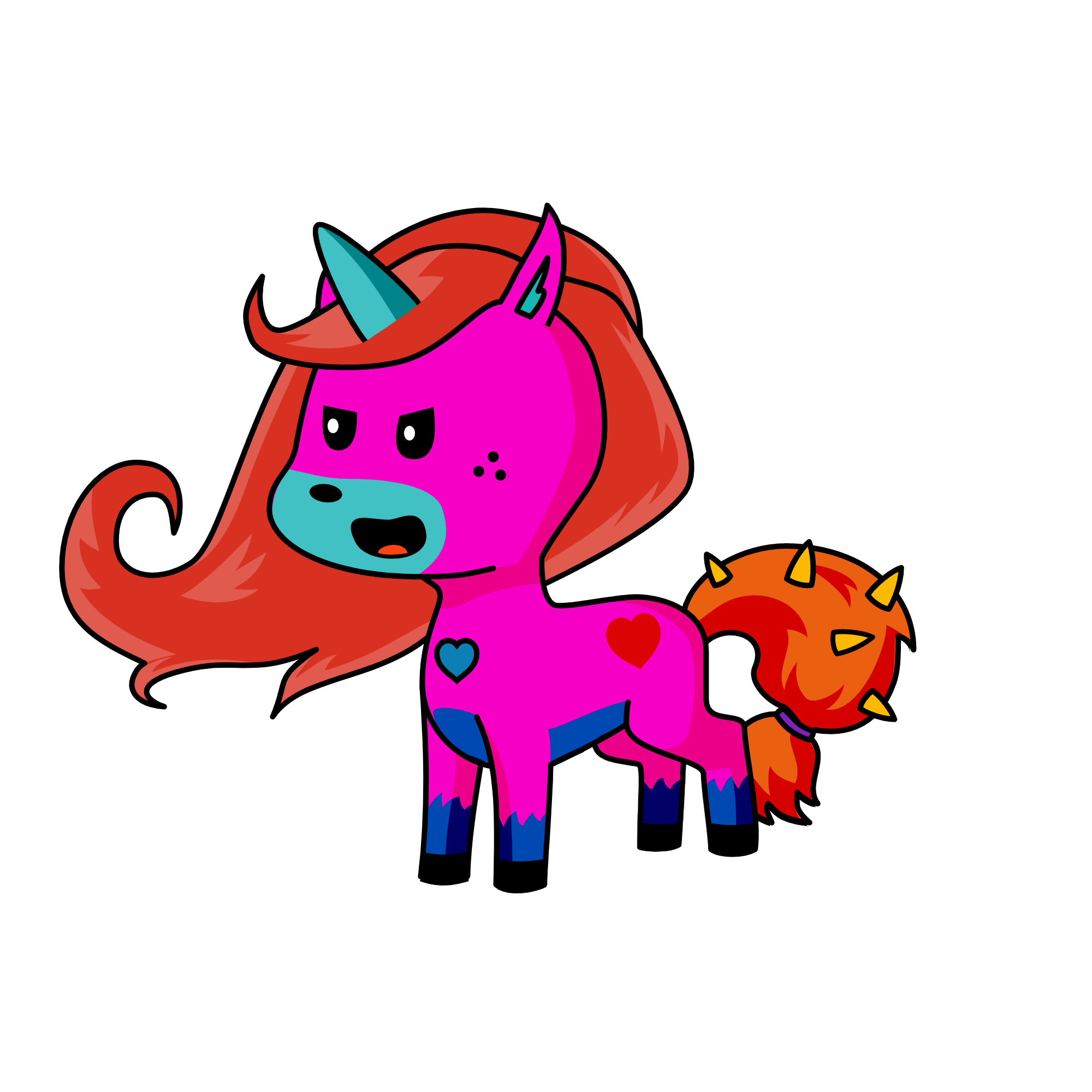 Skylar, the unicorn