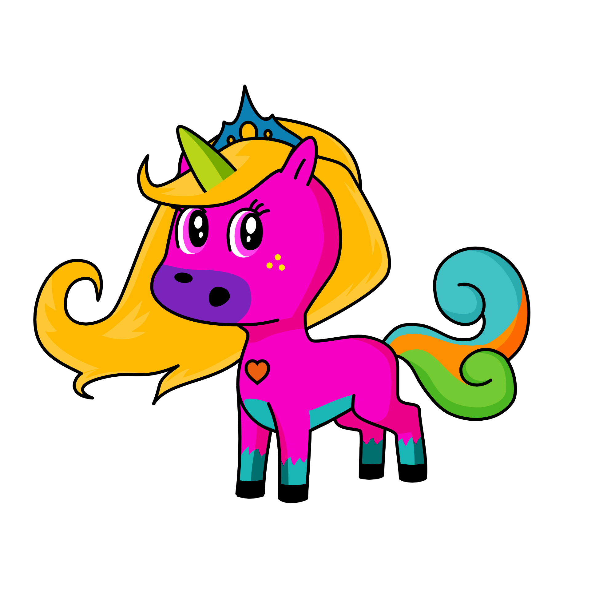 Cheyenne, the unicorn