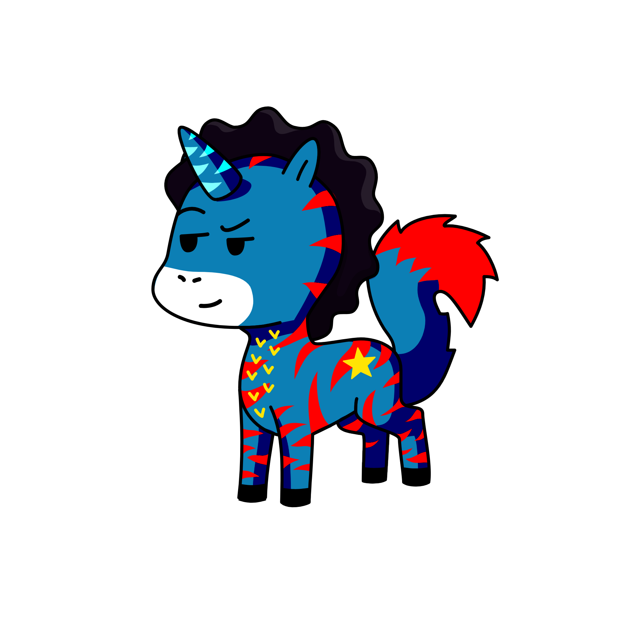 superman, the unicorn