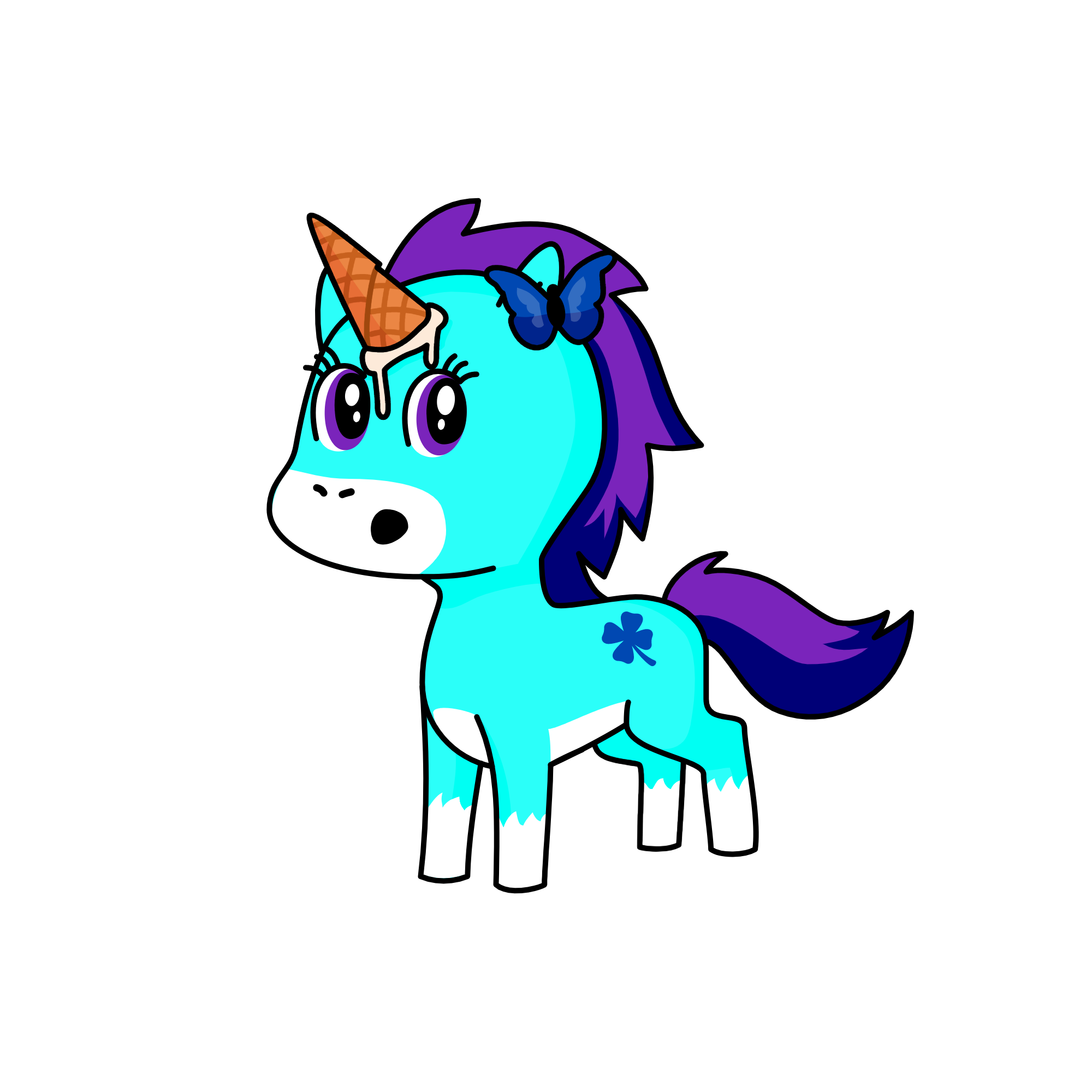 CRAZY UNICORN, the unicorn